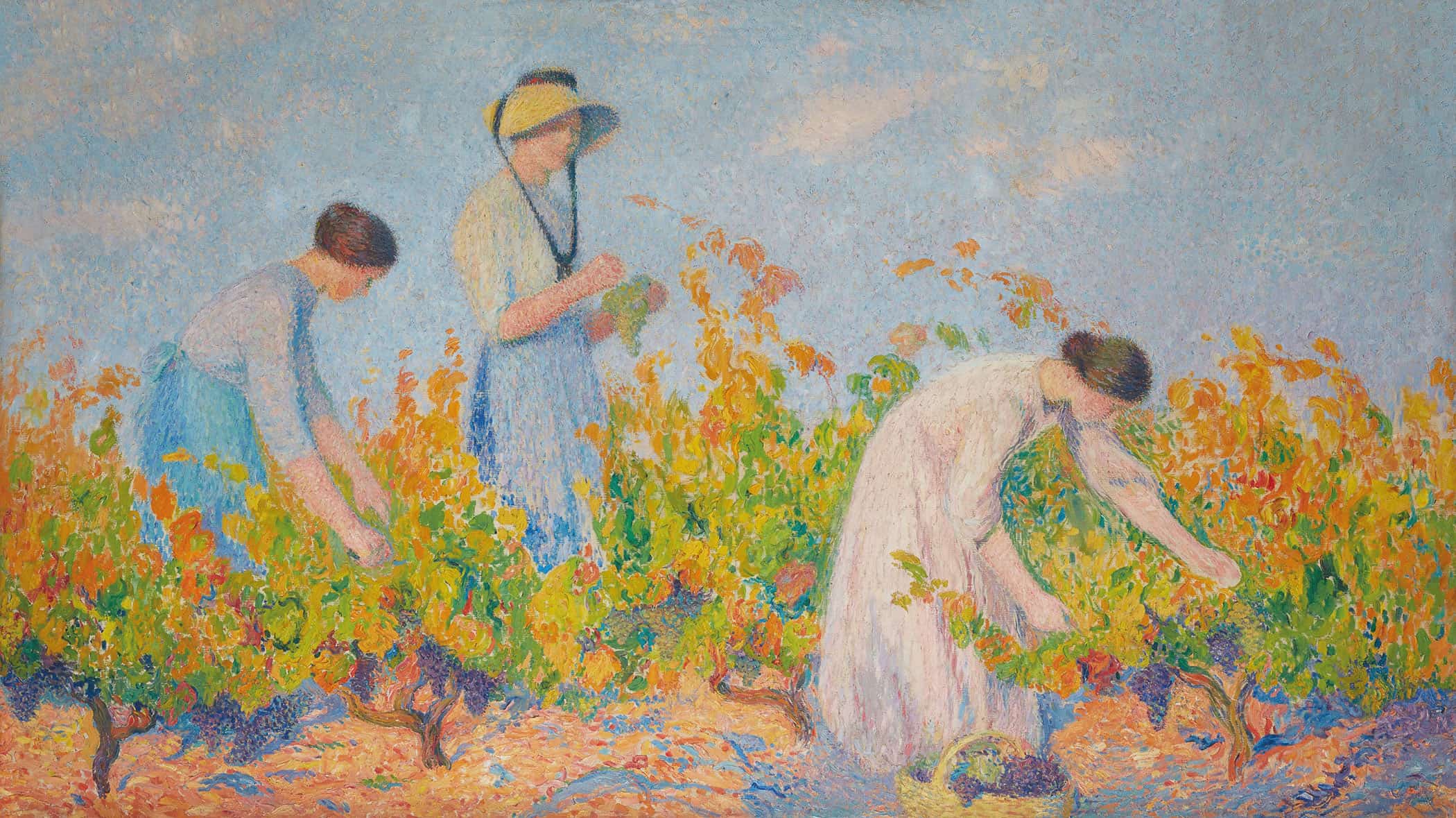 Les Vendangeuses by Henri Martin - Image 2