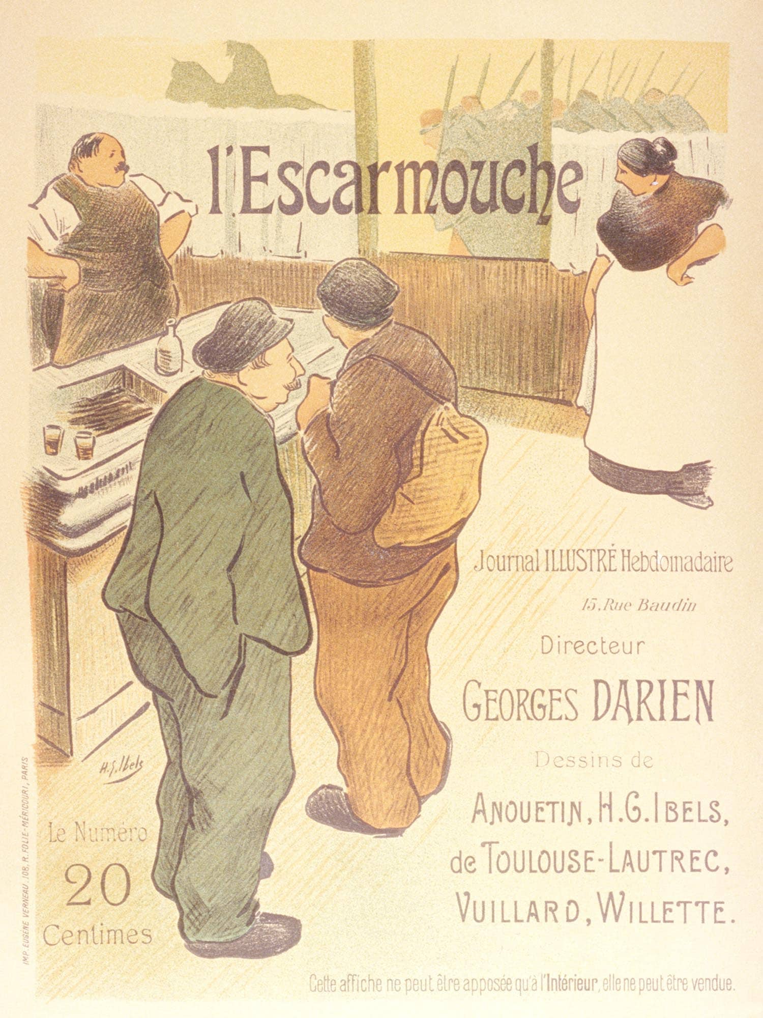 L'Escarmouche Henri-Gabriel Ibels - Image 6