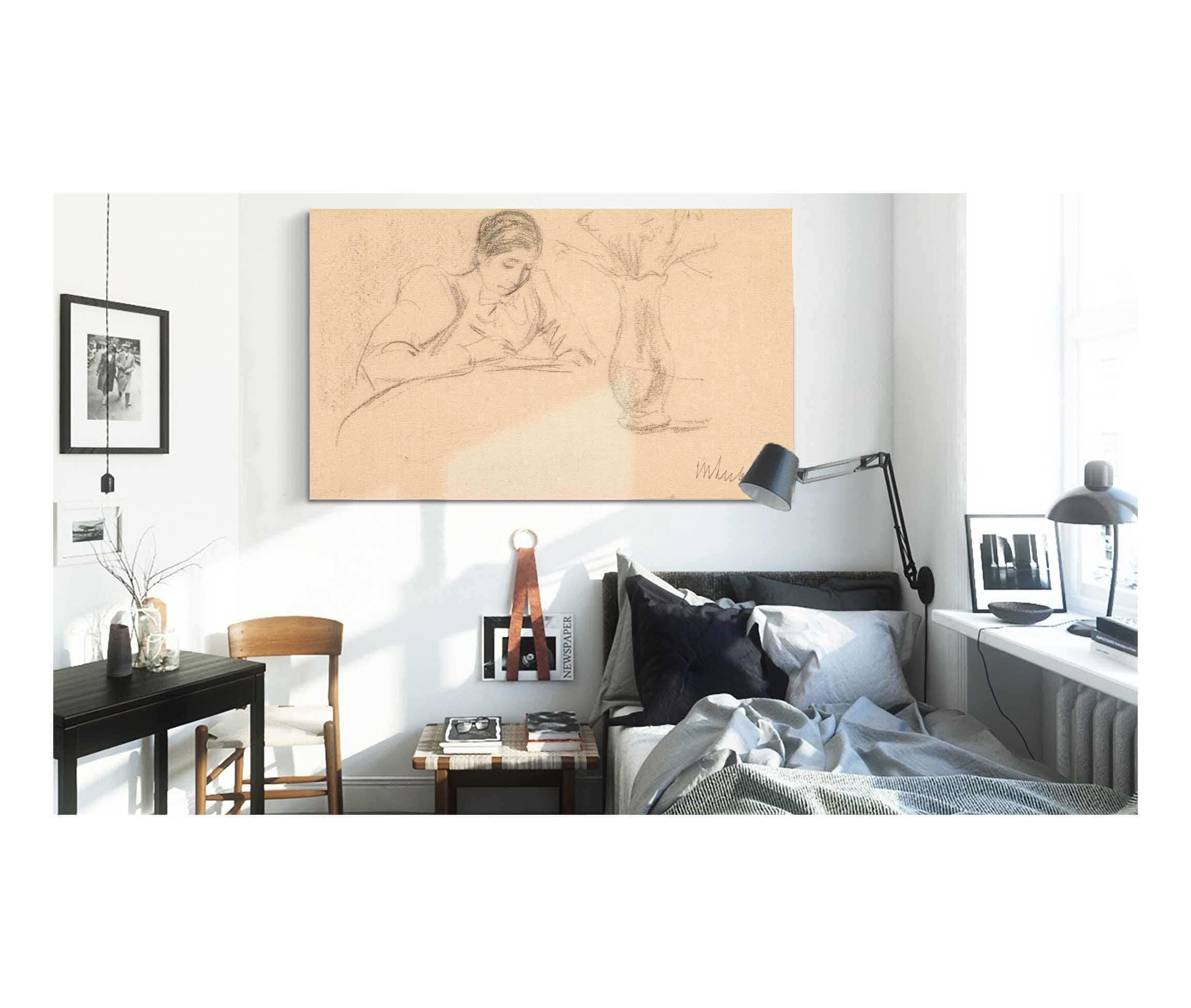 Lesende by Max Liebermann - Image 3