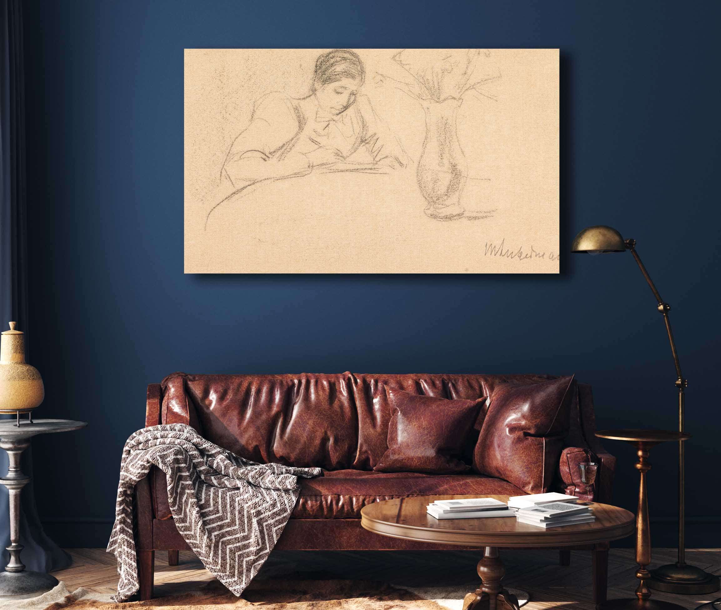 Lesende by Max Liebermann - Image 4