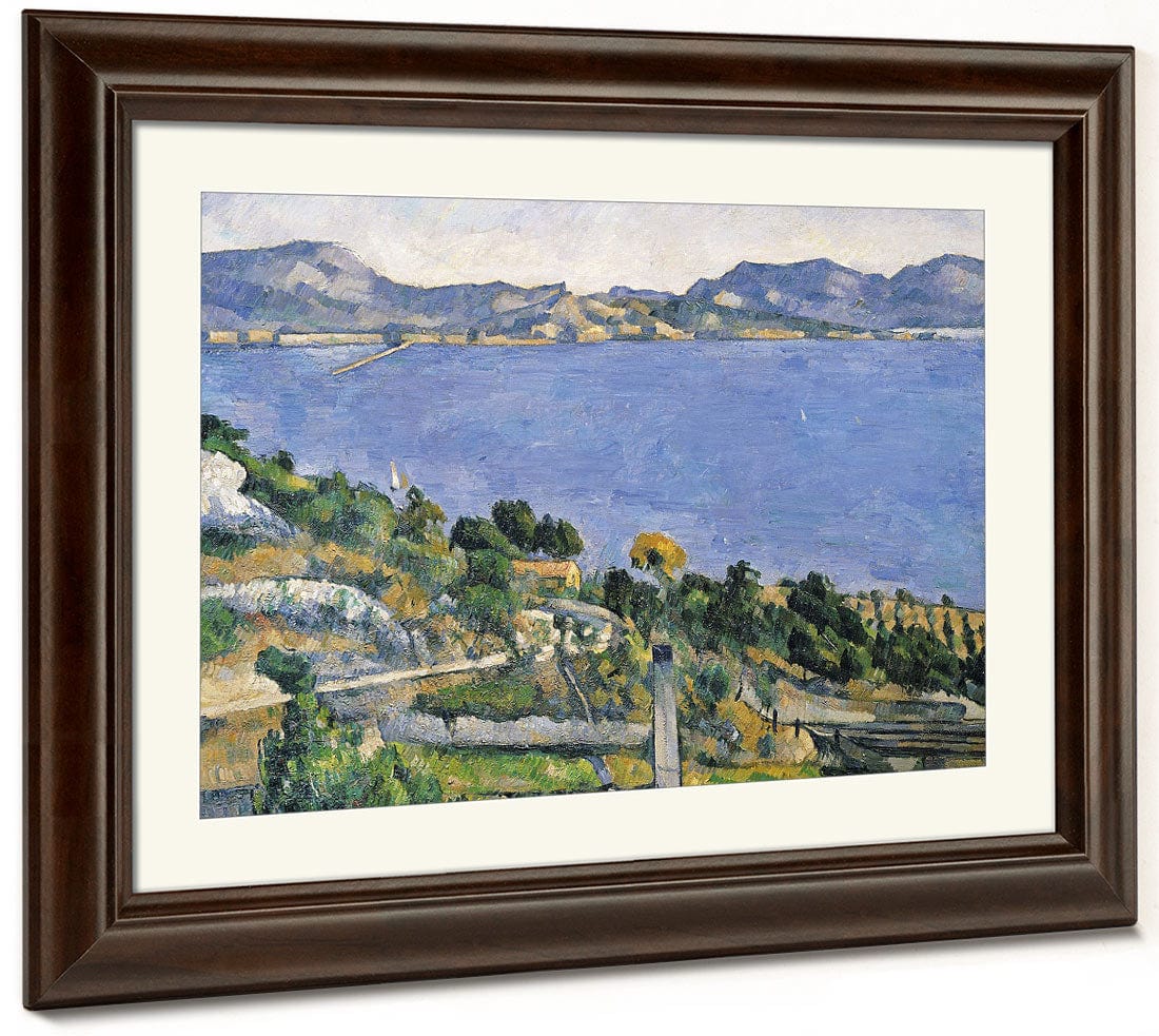 L'estaque, View Of The Bay Of Marseilles By Paul Cezanne - Image 3