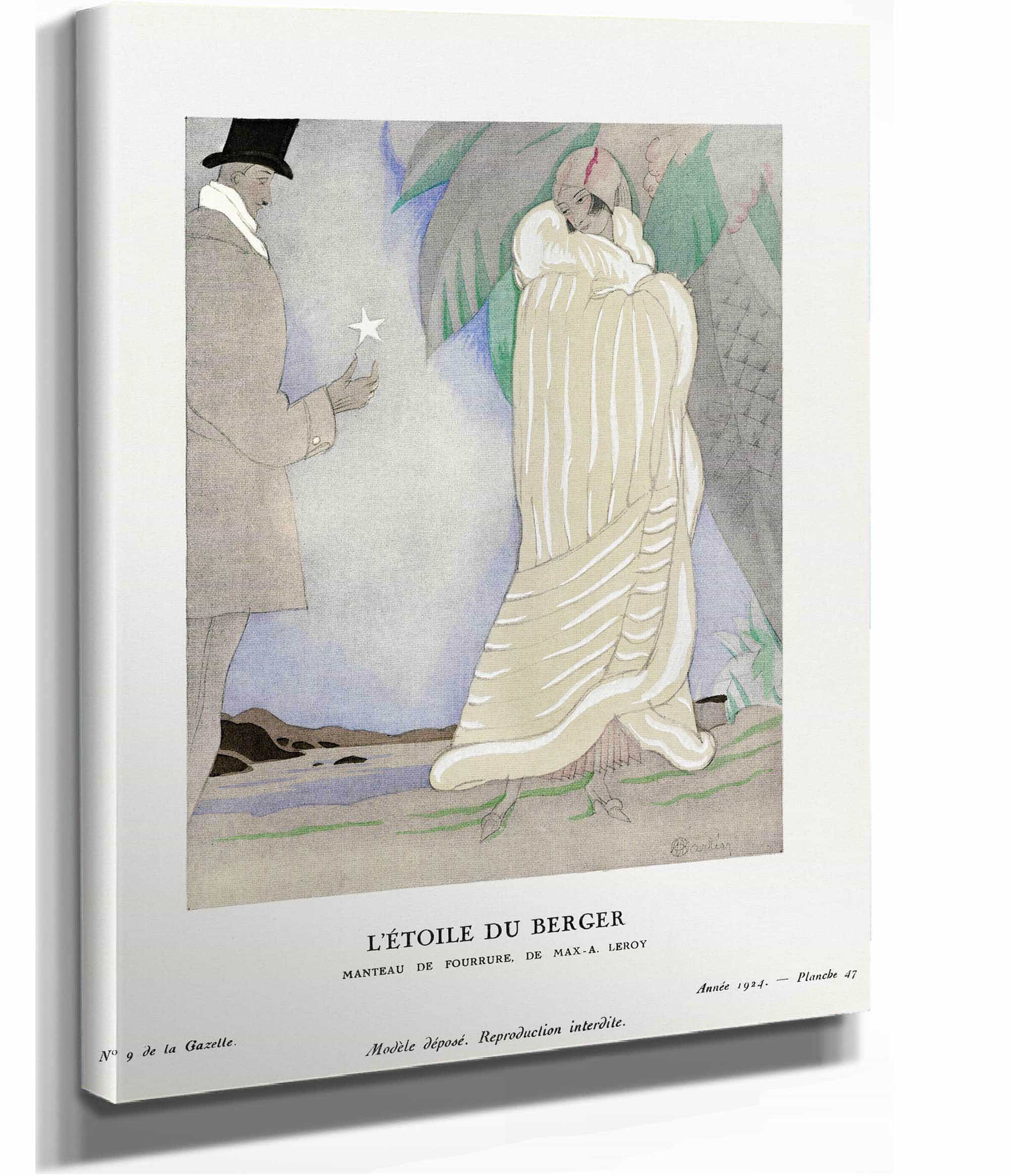 Letoile Du Berger Manteau De Fourrure De Max A Leroy F by Charles Martin - Image 2