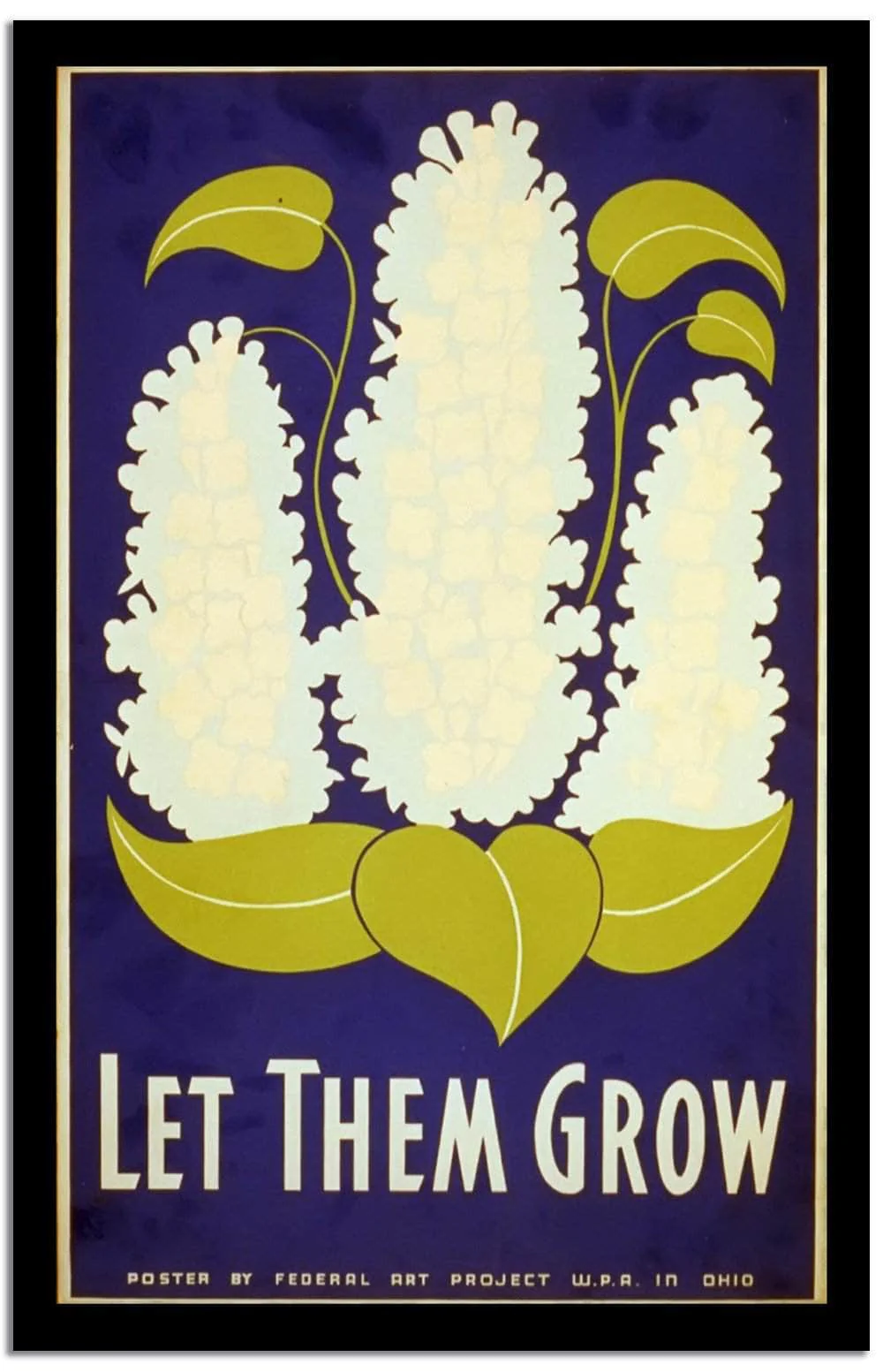 Let Them Grow Vintage Poster - Image 2