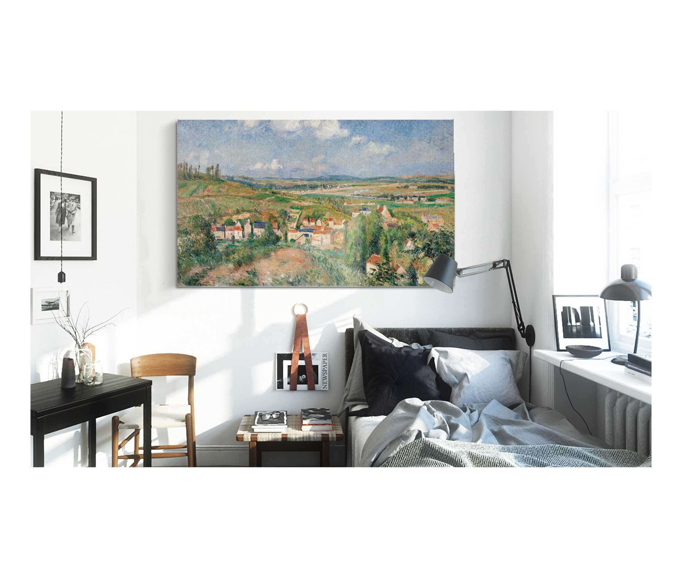 Lhermitage En Ete Pontoise by Camille Pissarro - Image 3