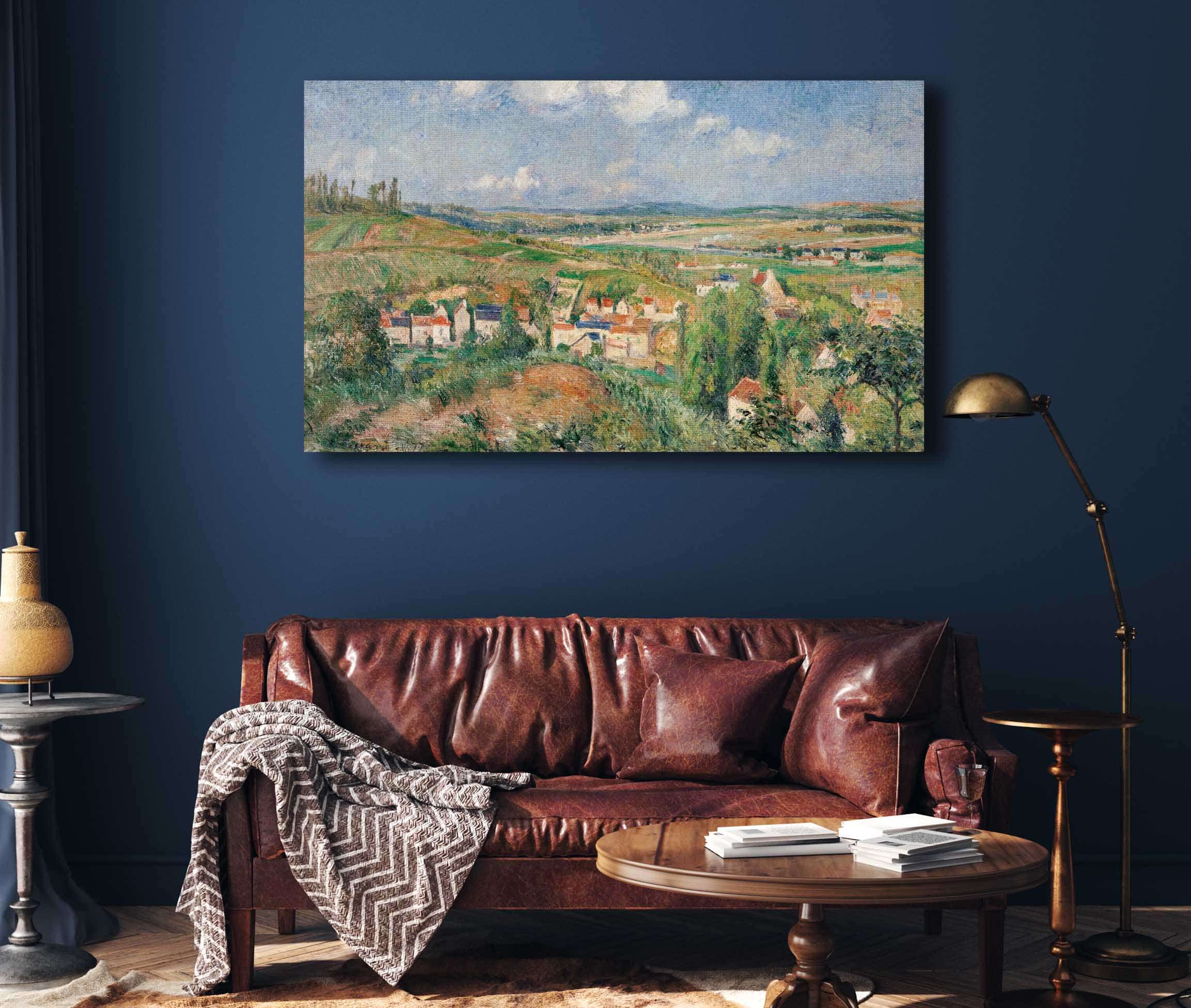 Lhermitage En Ete Pontoise by Camille Pissarro - Image 4