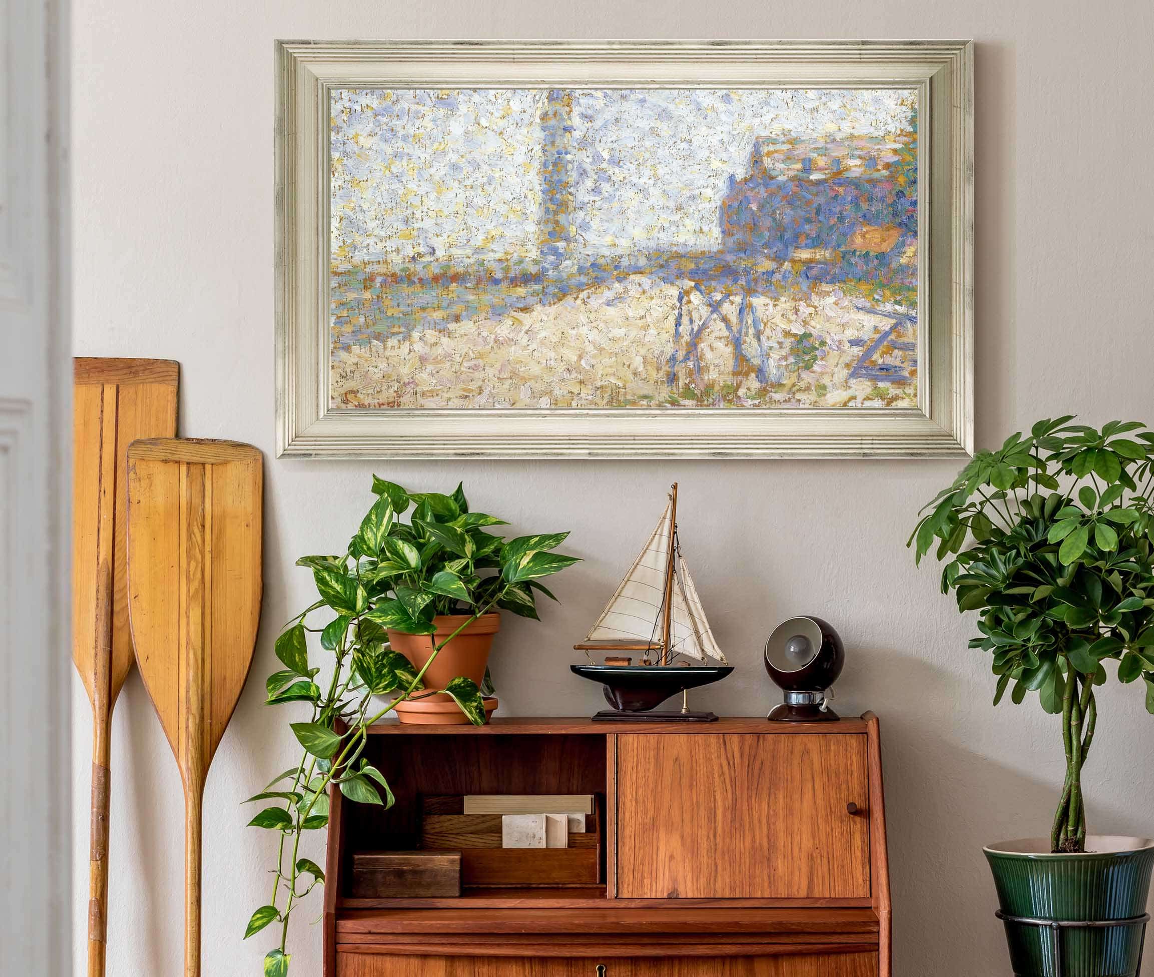 Lhospice Et Le Phare De Honfleur by Georges Seurat - Image 6