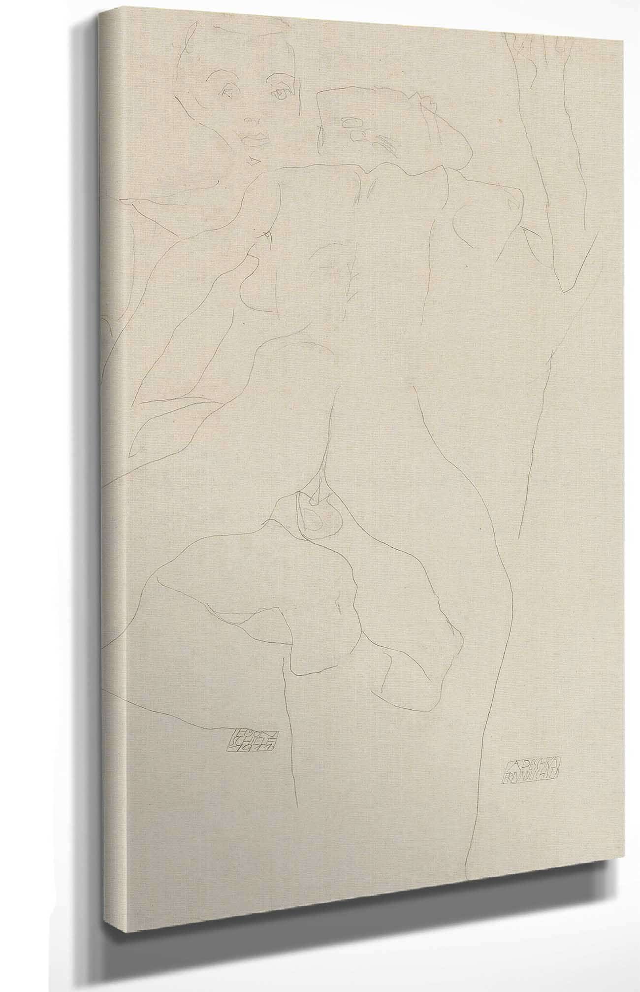 Liebespaar by Egon Schiele - Image 4