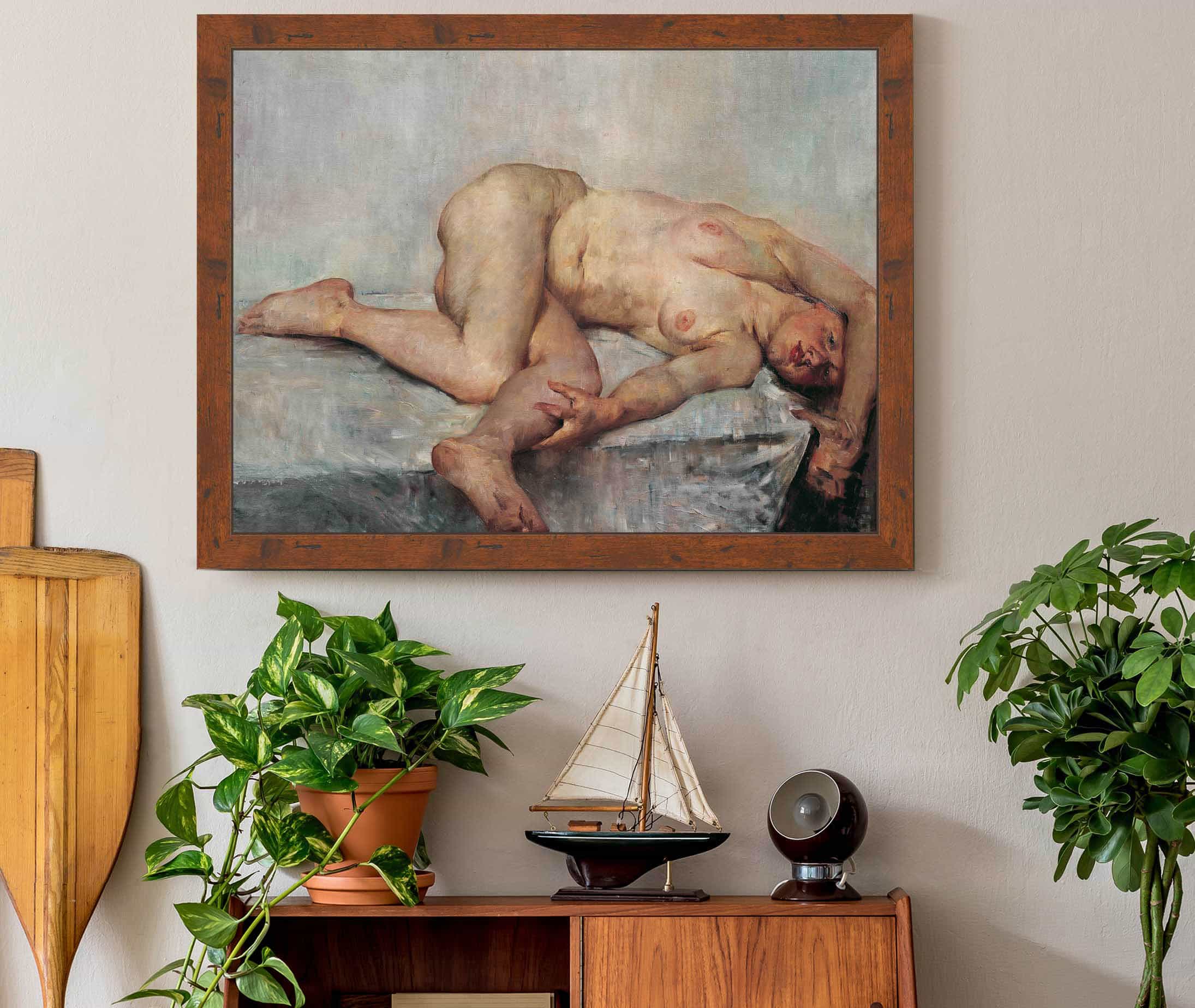 Liegender Weiblicher Akt by Lovis Corinth - Image 3