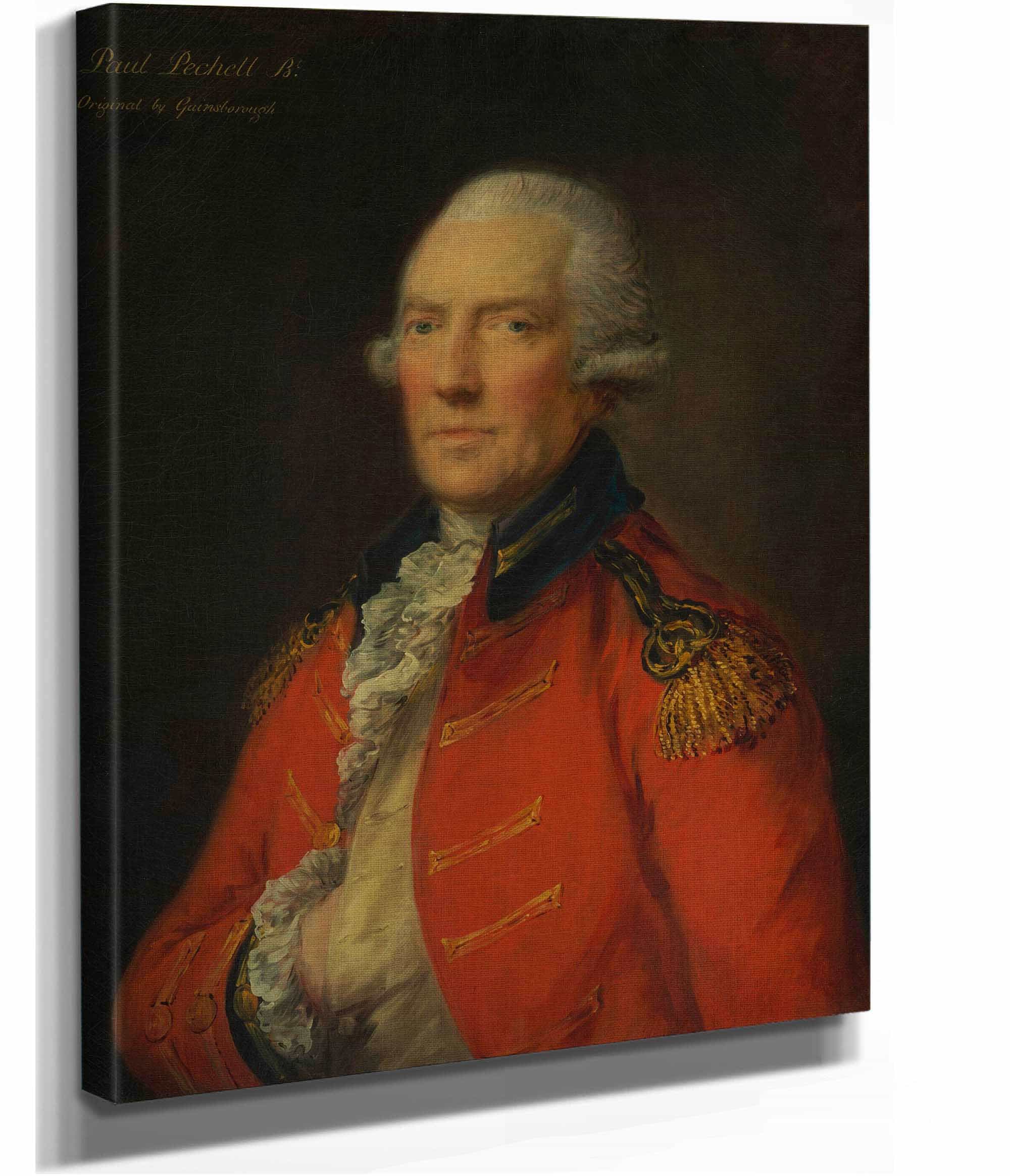 Lieutenant Colonel Paul Pechell   by Thomas Gainsborough - Image 2