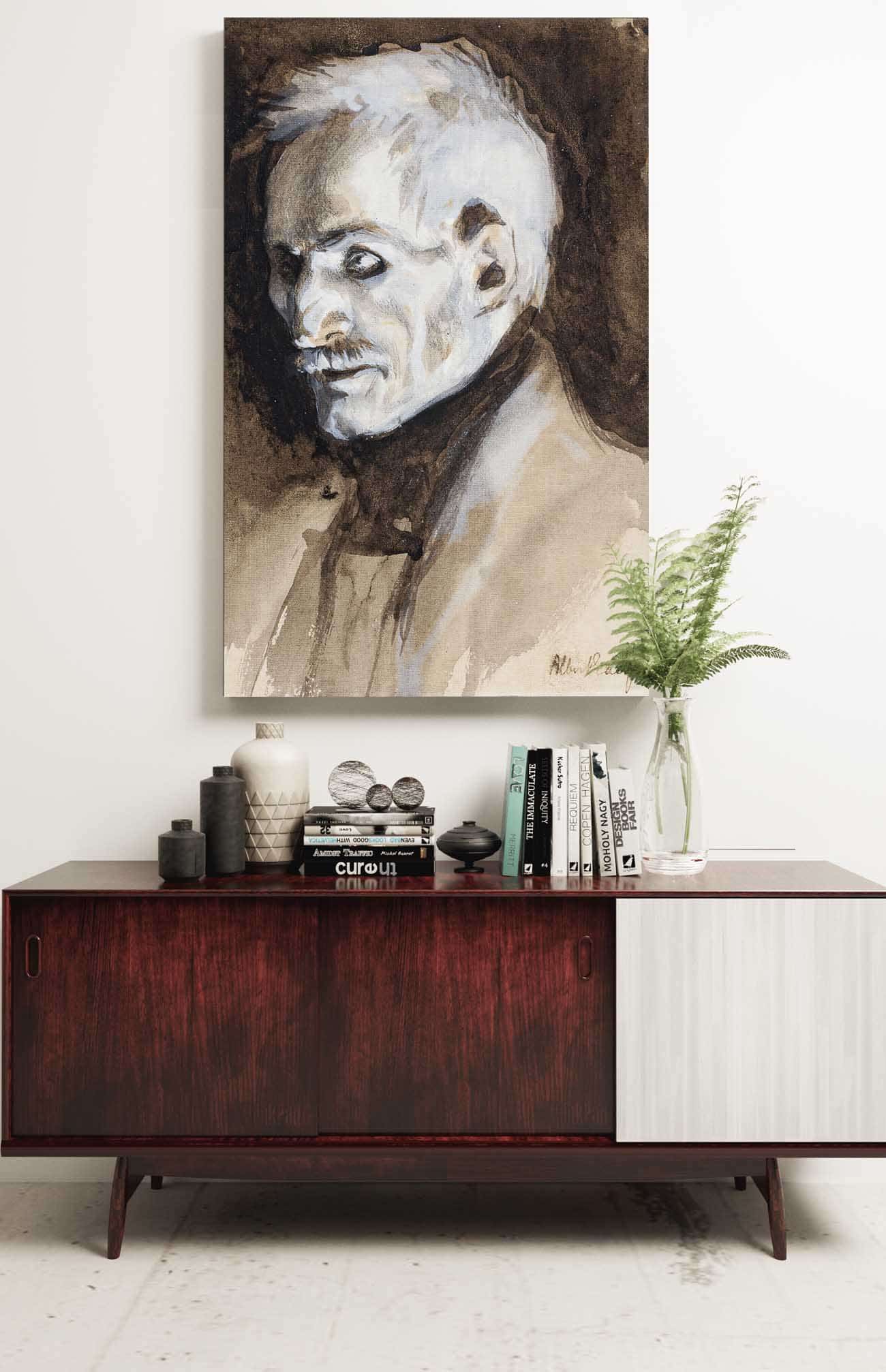 Lieutenant Stool by Albert Edelfelt - Image 2