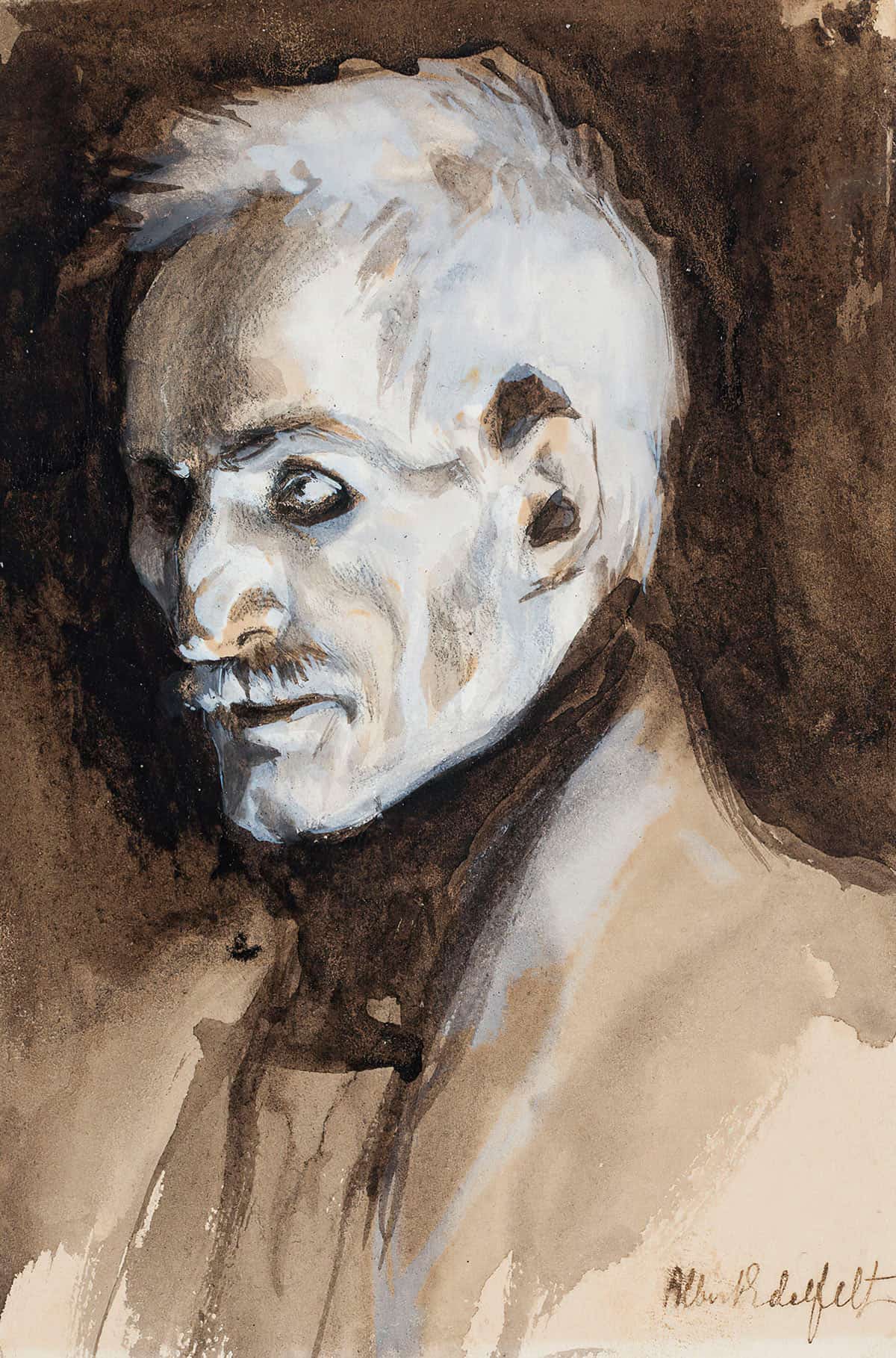Lieutenant Stool by Albert Edelfelt - Image 3