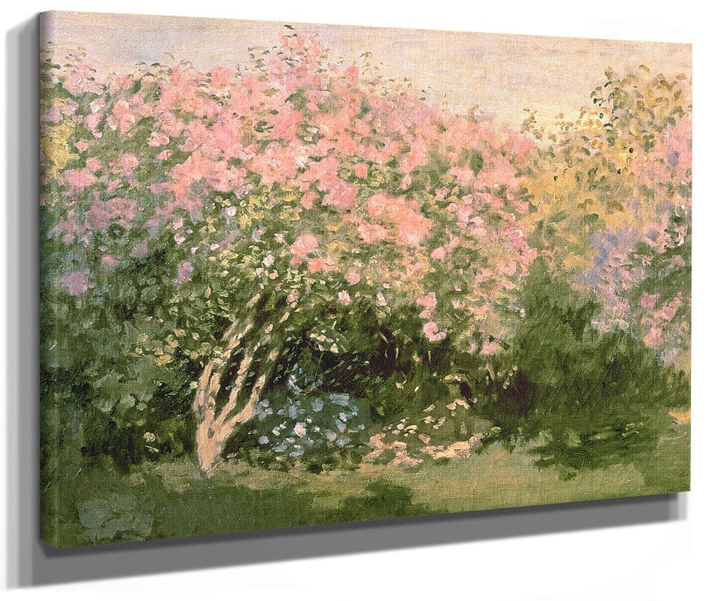 Lilac In The Sun By Claude Monet
