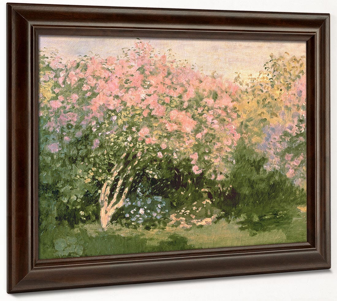 Lilac In The Sun By Claude Monet - Image 6