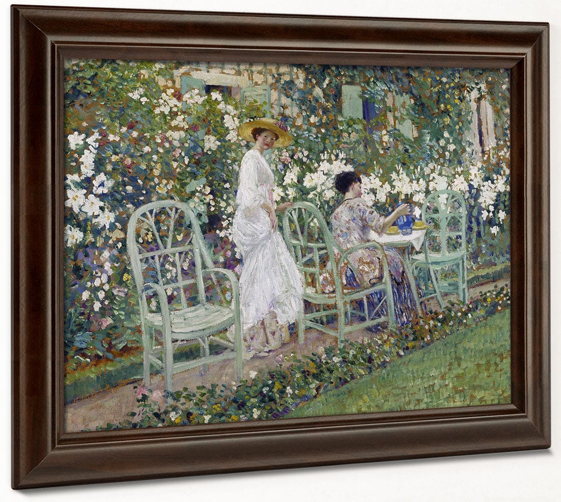 Lilies By Frederick Carl Frieseke - Image 6
