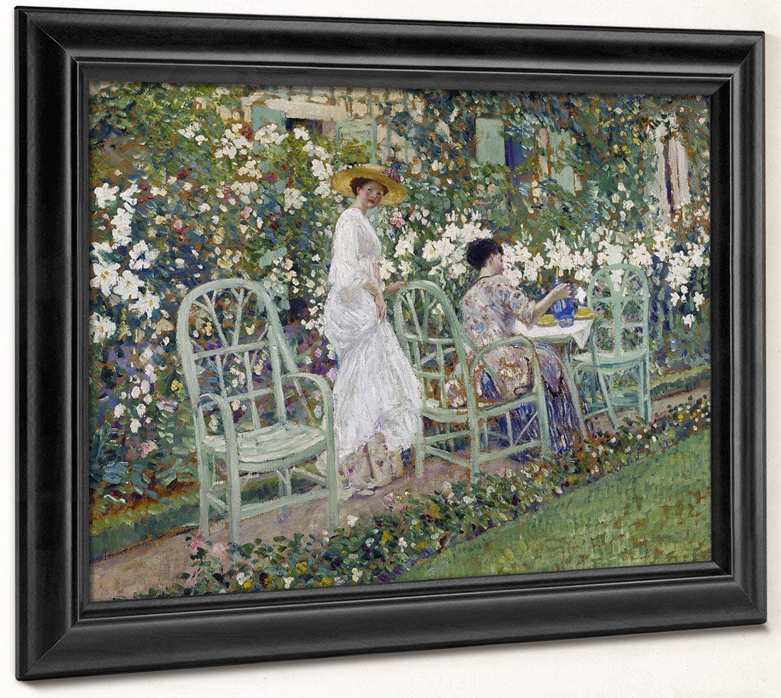 Lilies By Frederick Carl Frieseke - Image 8