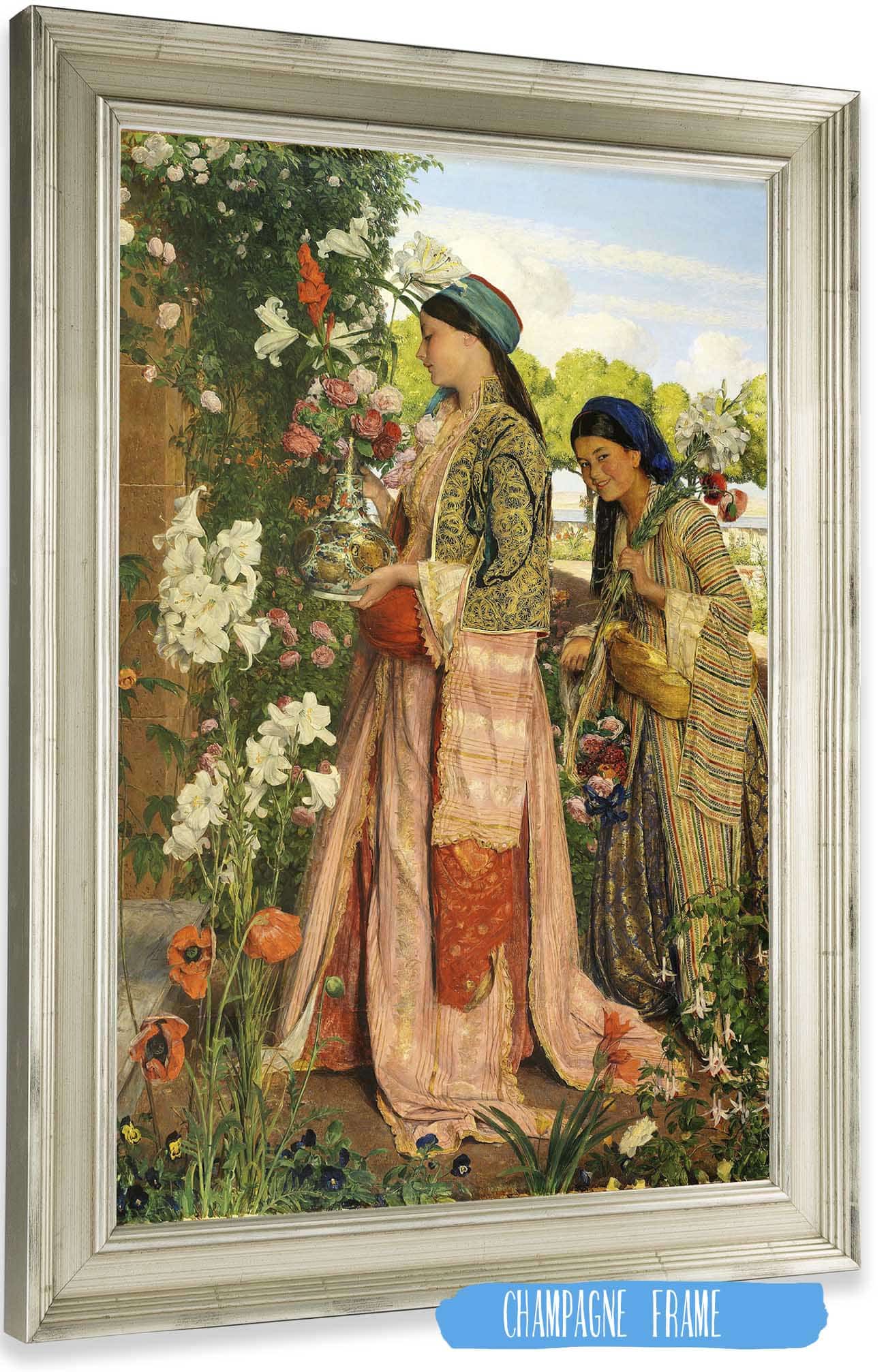 Lilium Auratum by John Frederick Lewis