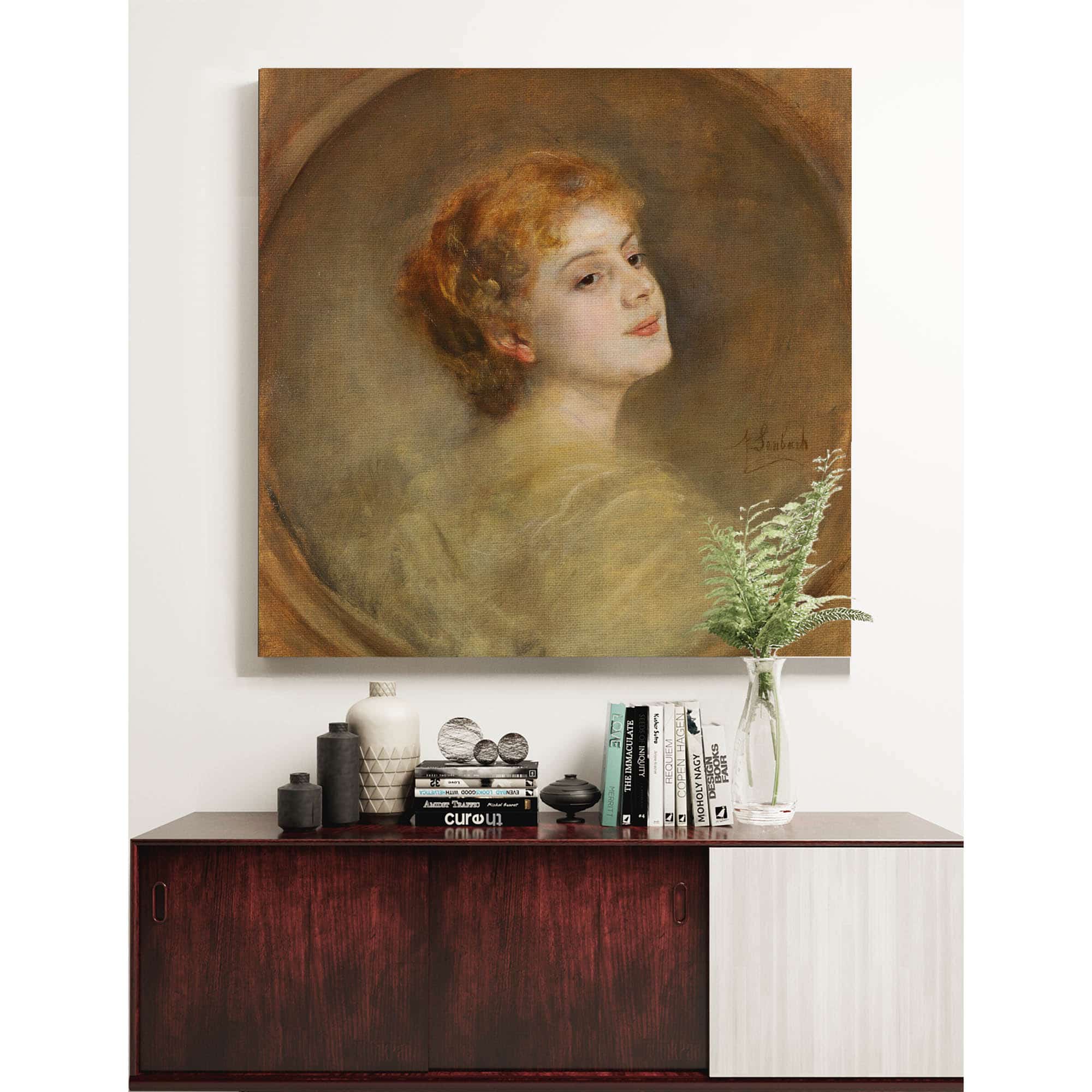 Lily Von Poschinger by Franz Von Lenbach - Image 9