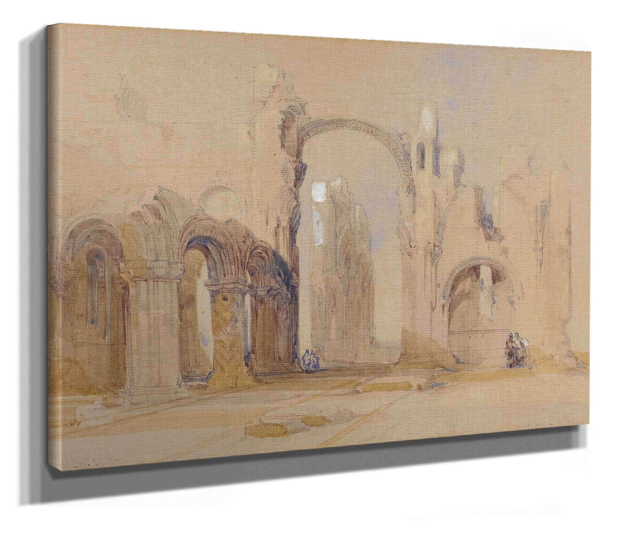 Lindisfarne Priory Northumberland by David Roberts - Image 2