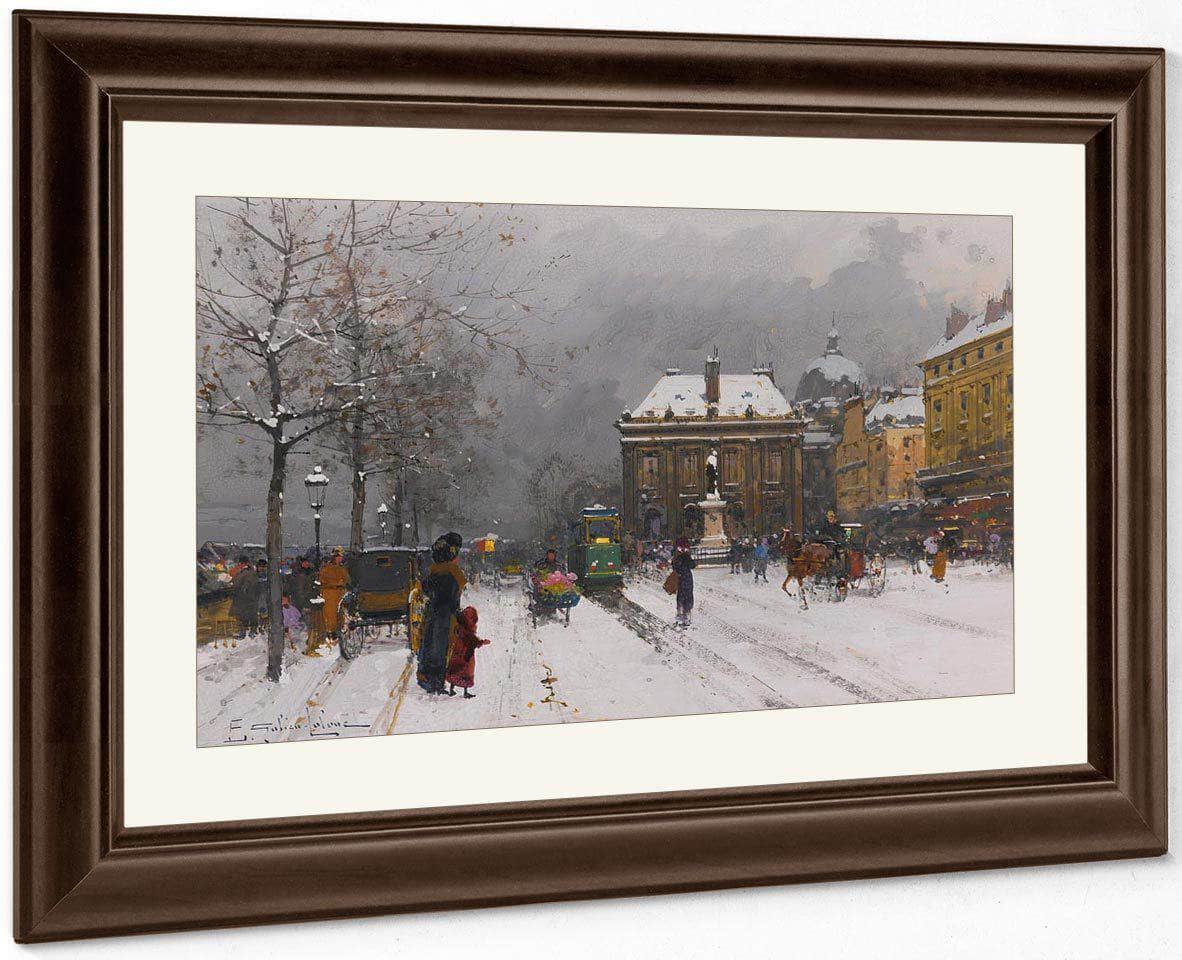 Linstitut Temps Mauvais By Eugene Galien Laloue - Image 5