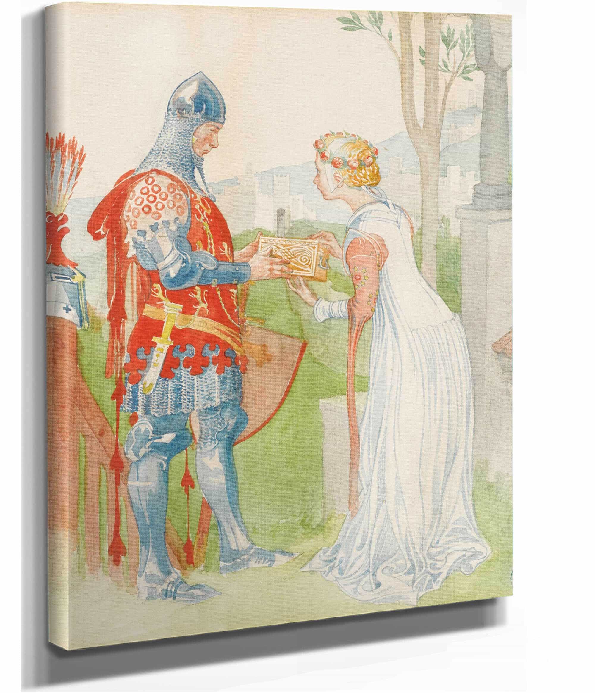 Lisana And Margon by Carl Larsson - Image 2