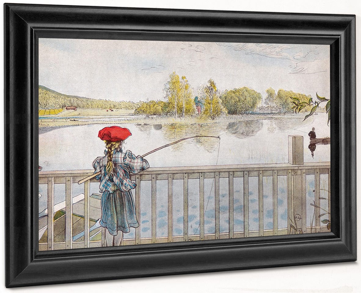 Lisbeth Metar Av By Carl Larsson - Image 8