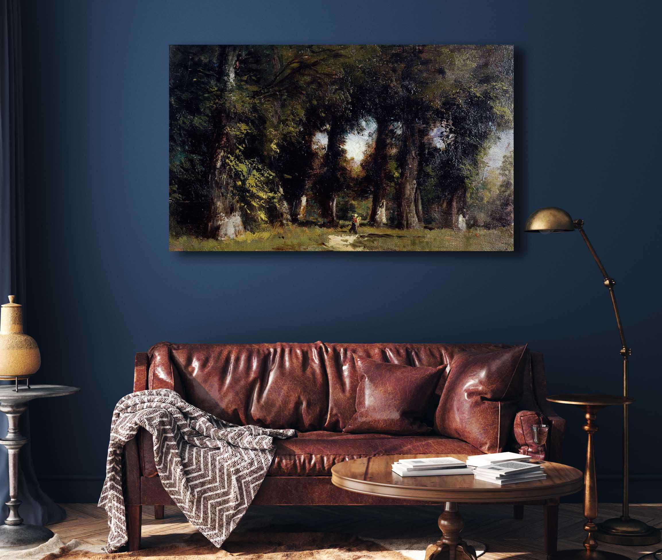 Lisiere De Foret by Felix Ziem - Image 4