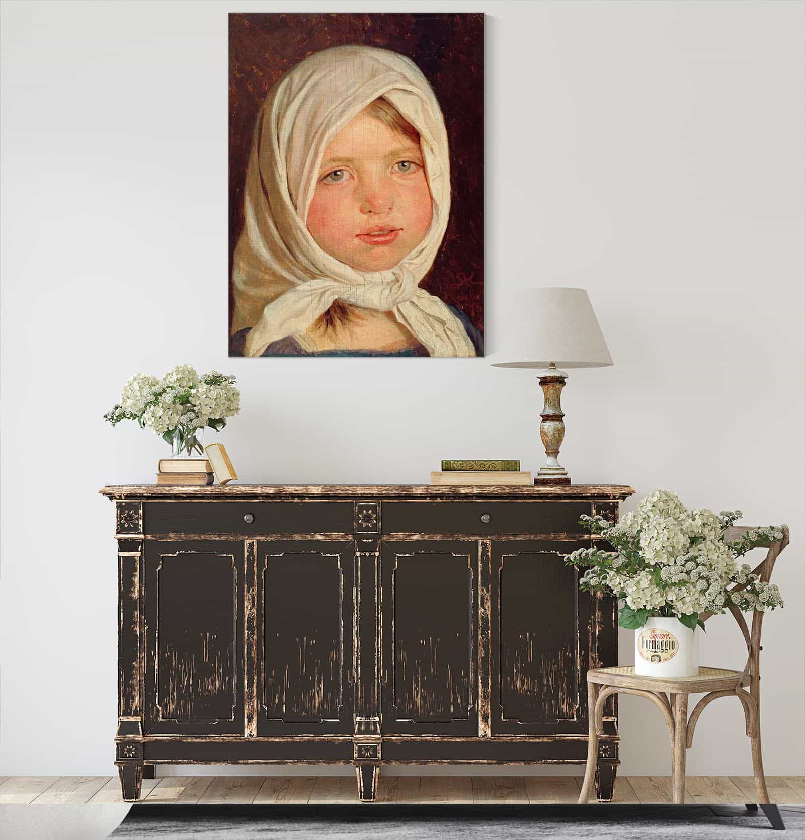 Little Girl From Hornbaek by Peder Severin Kroyer - Image 4