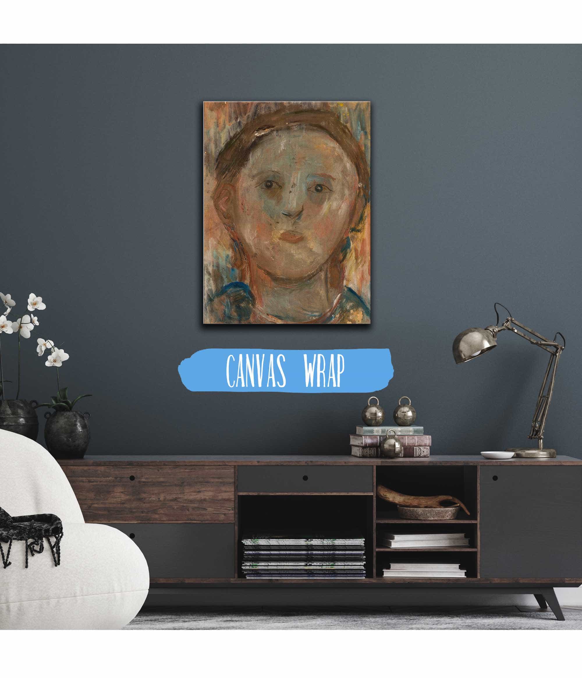 Little Girls Head by Tadeusz Makowski - Image 3