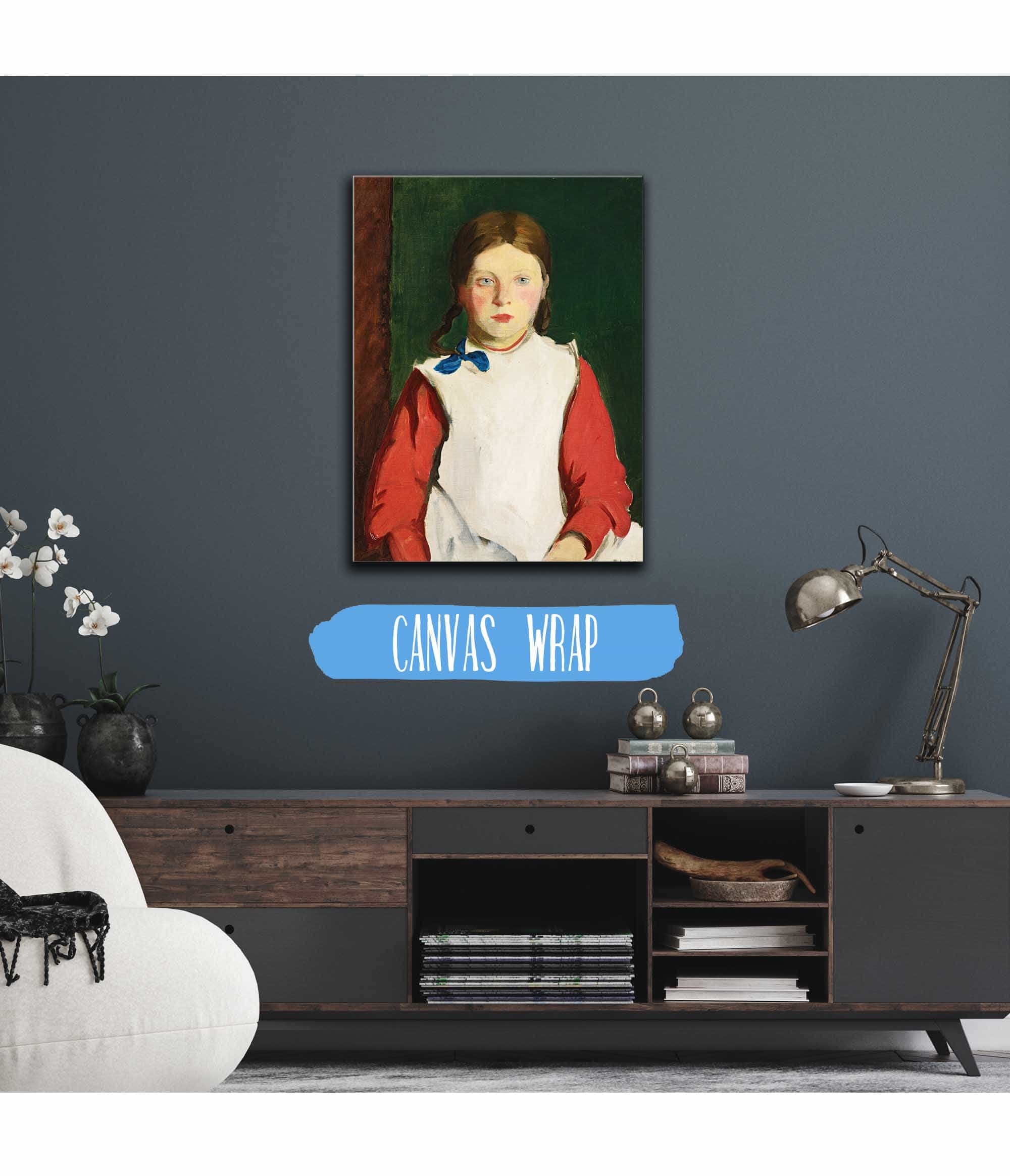 Little Irish Girl by Robert Henri - Image 3