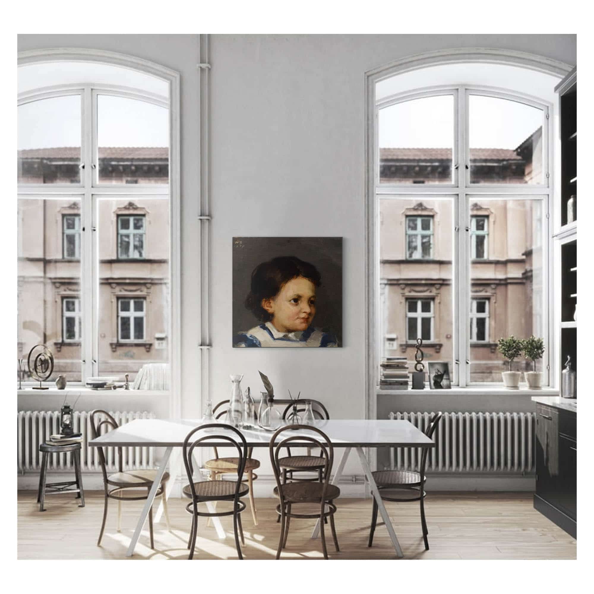 Little Liisa by Helene Schjerfbeck - Image 5