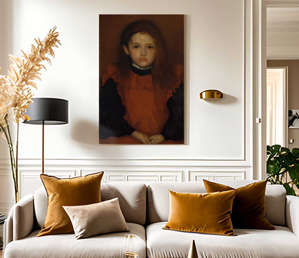 Little Rose Of Lyme Regis By James McNeill Whistler - Image 2