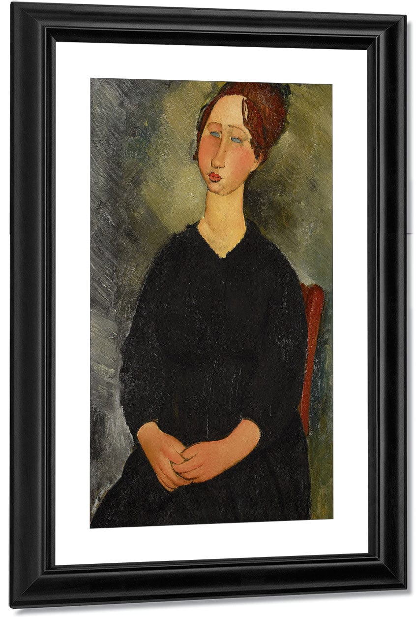 Little Servant Girl By Amedeo Modigliani - Image 3