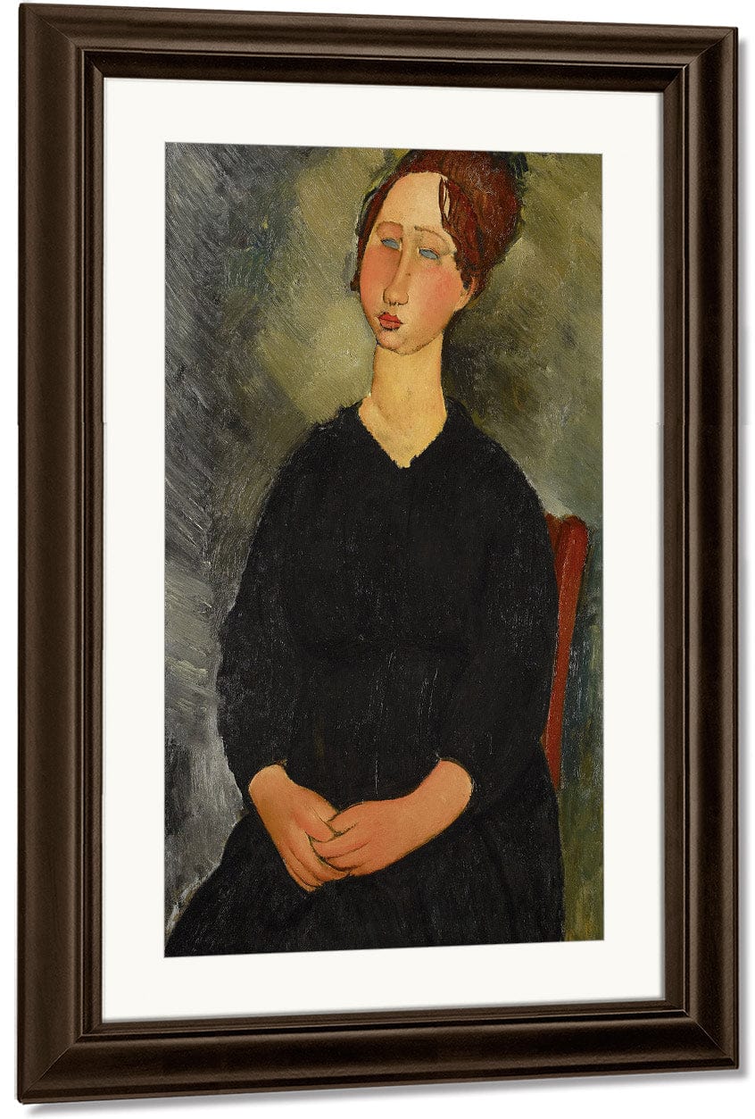 Little Servant Girl By Amedeo Modigliani - Image 4