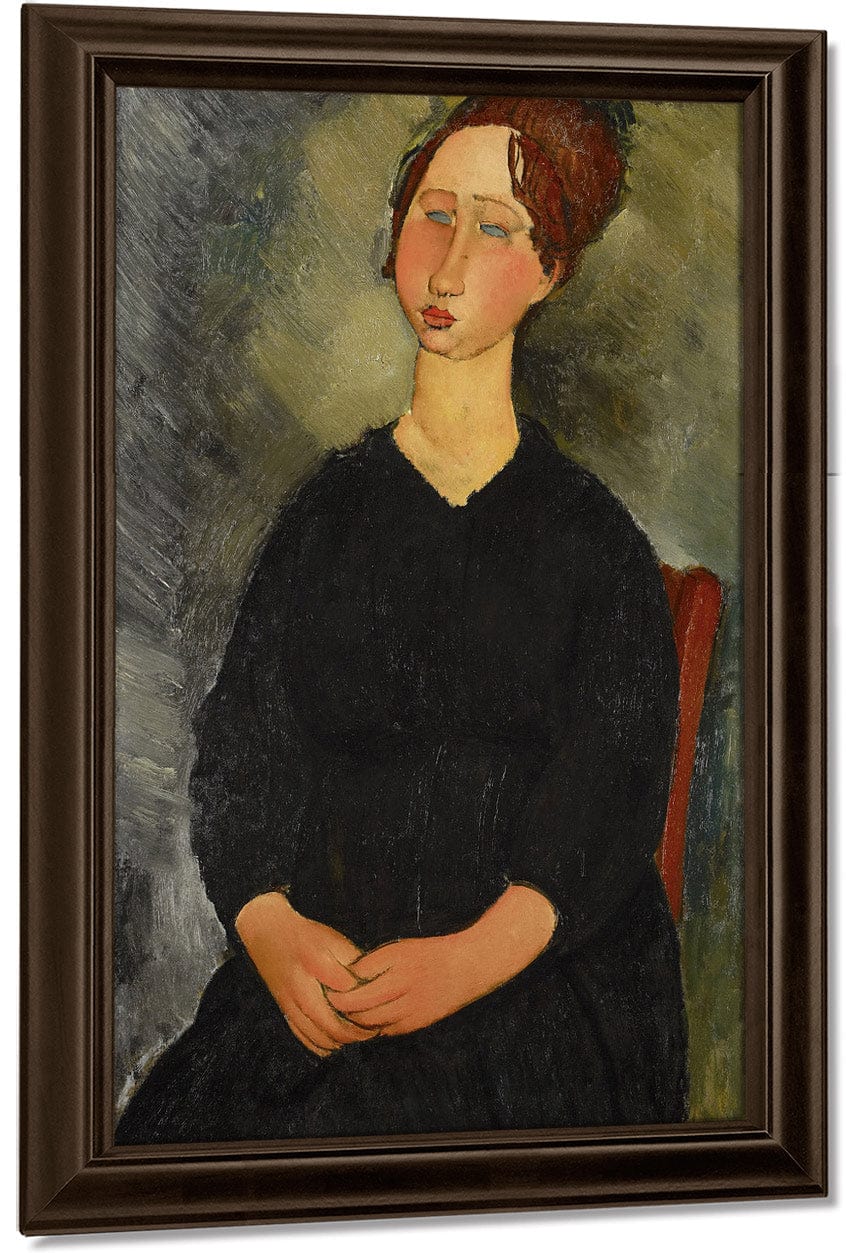 Little Servant Girl By Amedeo Modigliani - Image 5