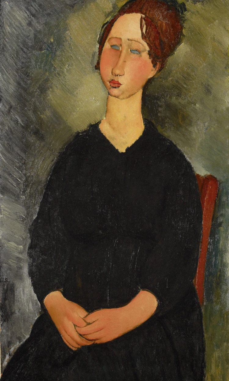 Little Servant Girl By Amedeo Modigliani - Image 6