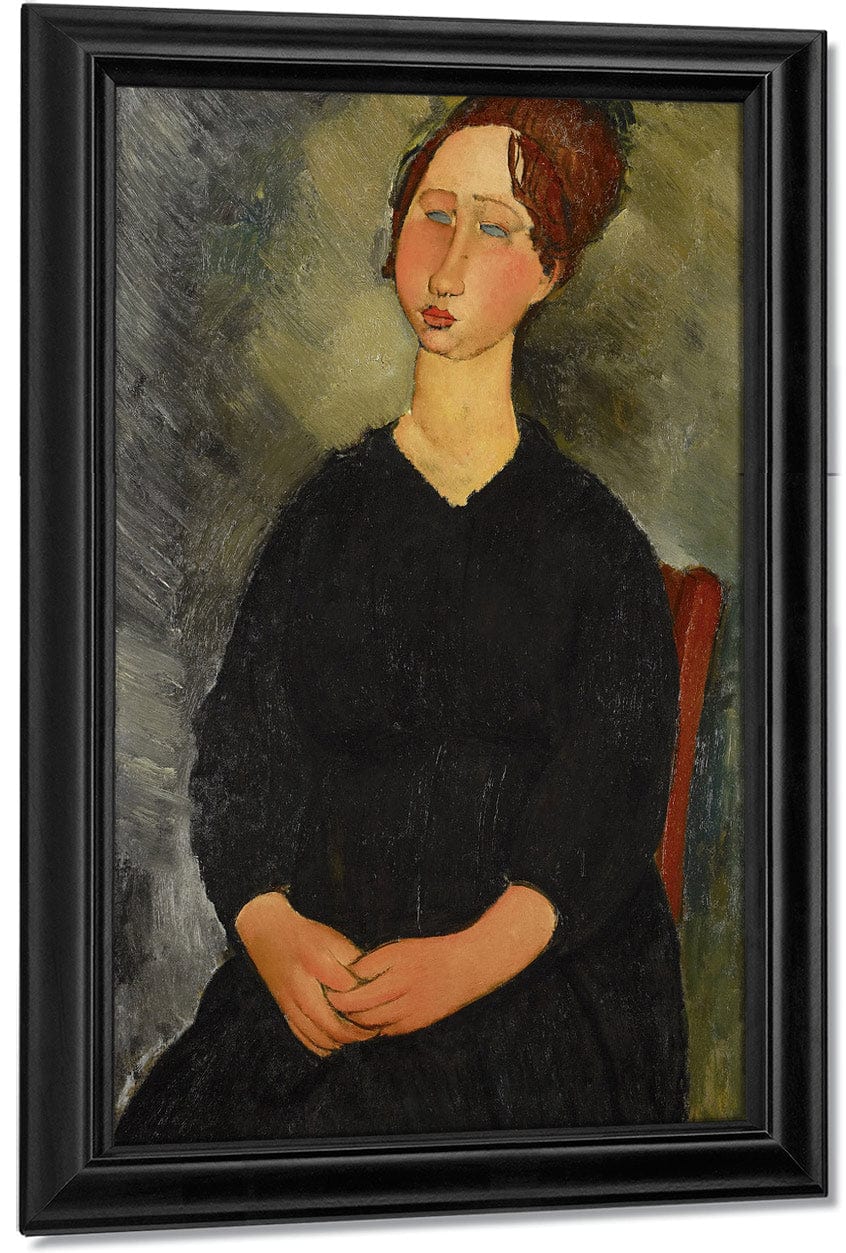 Little Servant Girl By Amedeo Modigliani - Image 7