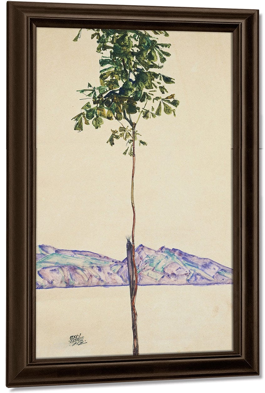 Little Tree (Chestnut Tree At Lake Constance) By Egon Schiele - Image 4