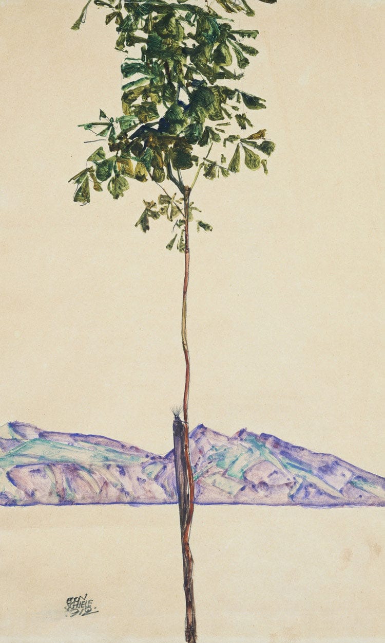 Little Tree (Chestnut Tree At Lake Constance) By Egon Schiele - Image 5