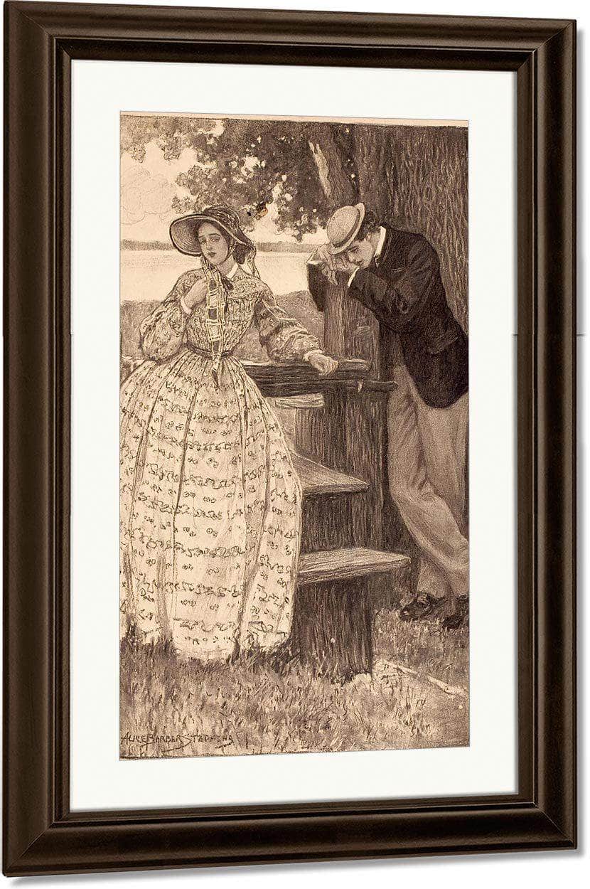 Little Women Story Illustration By Alice Barber Stephens - Image 4