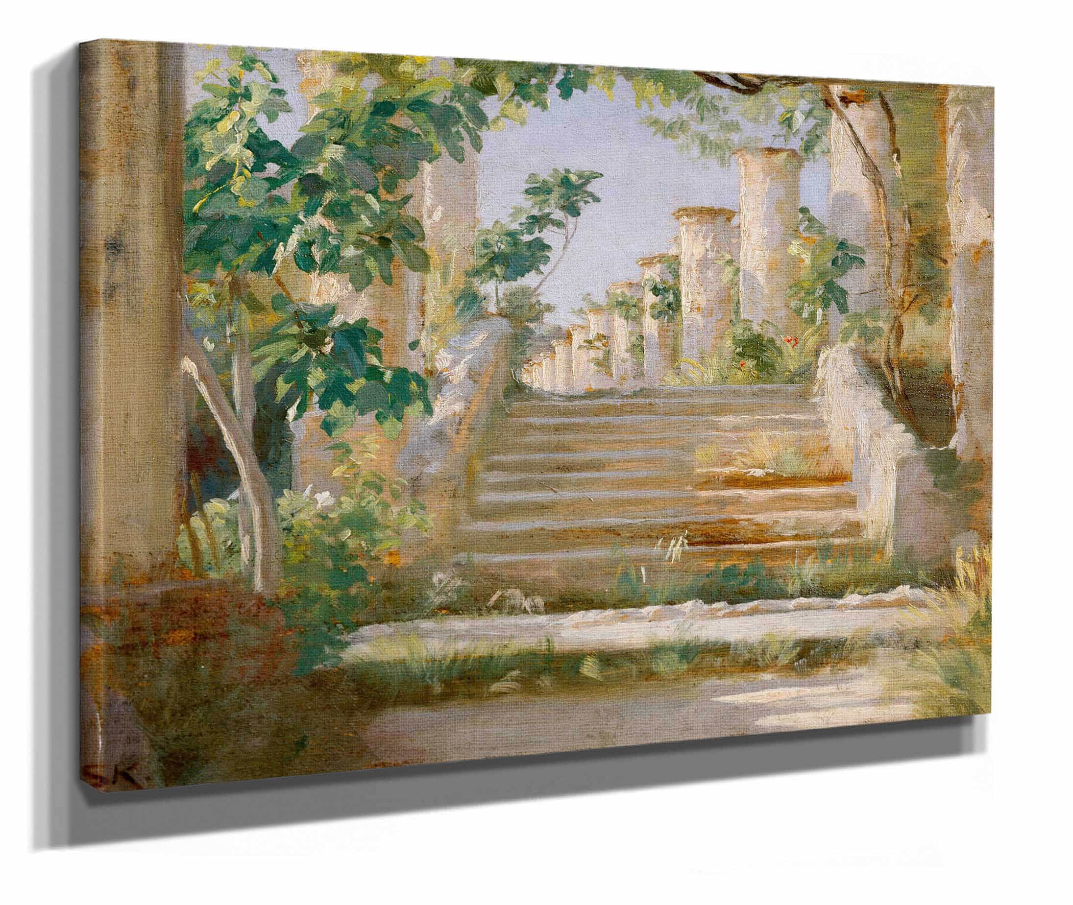 Loggia In Ravello by Peder Severin Kroyer - Image 2