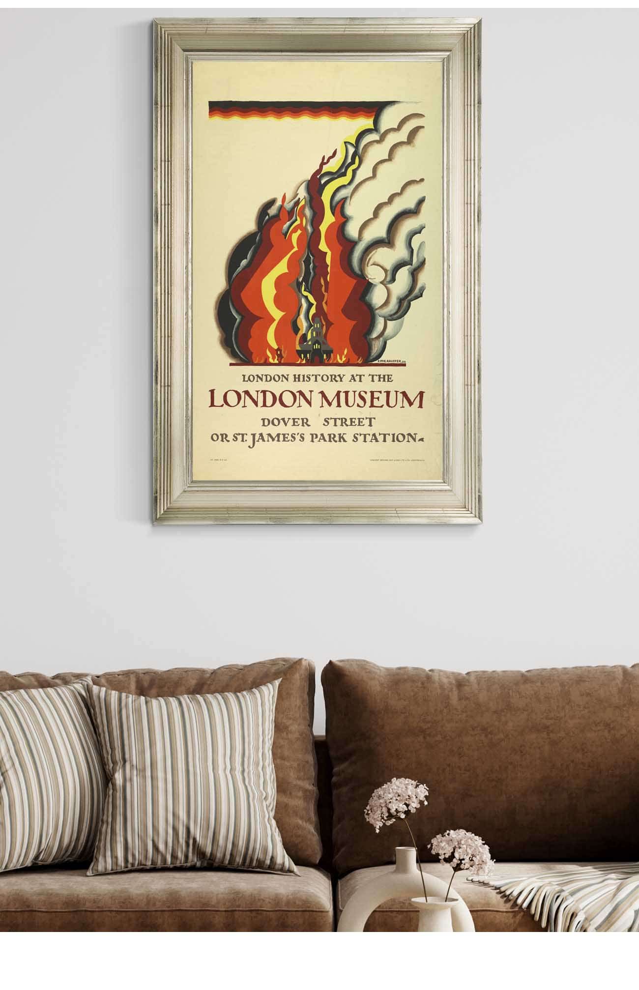 London History At The London Museum For London Underground by Edward Mcknight Kauffer - Image 5