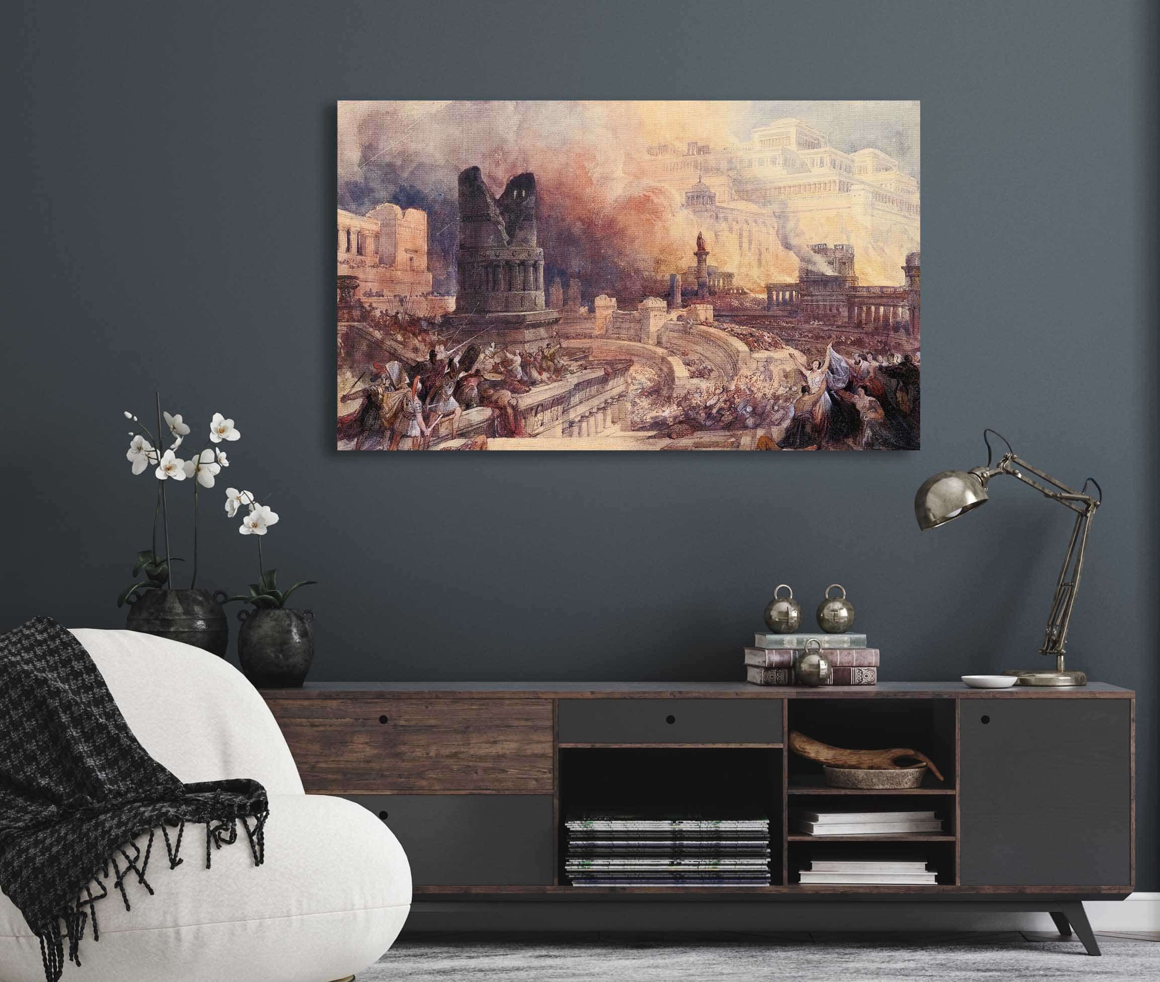London The Destruction Of A City by David Roberts - Image 5