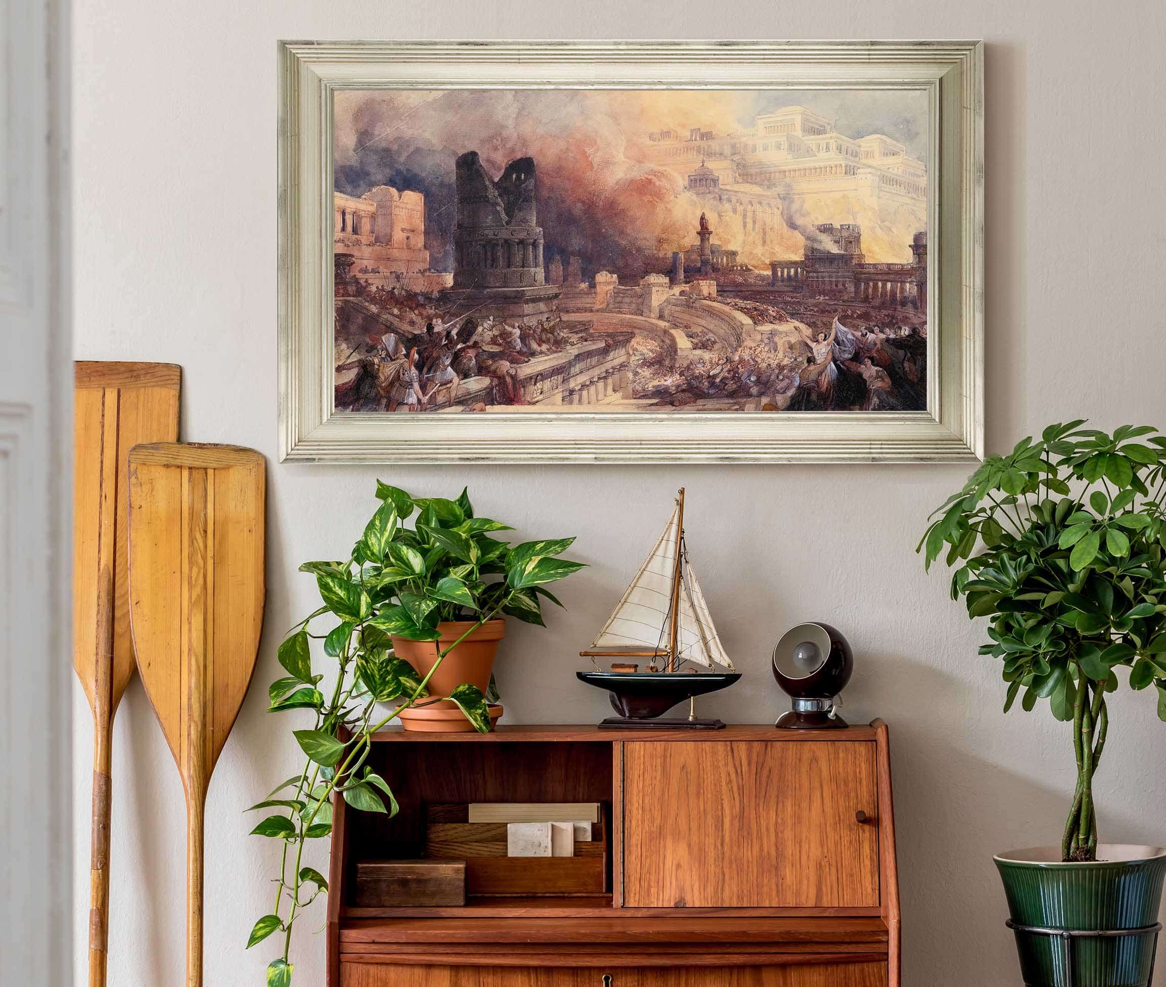 London The Destruction Of A City by David Roberts - Image 6
