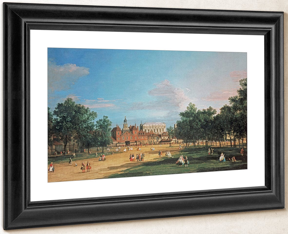 London The Old Horse Guards And The Banqueting Hall By Canaletto - Image 4
