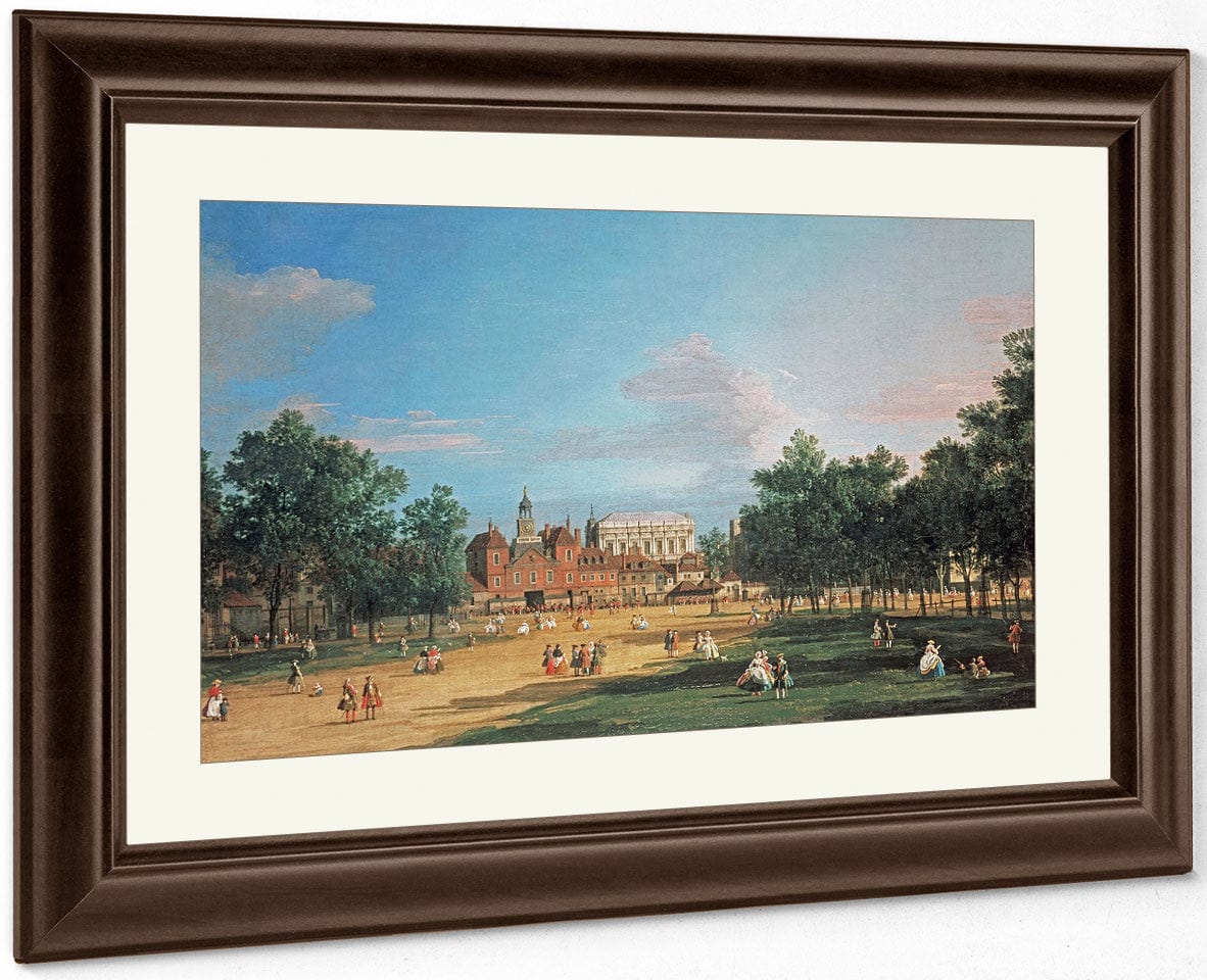 London The Old Horse Guards And The Banqueting Hall By Canaletto - Image 5