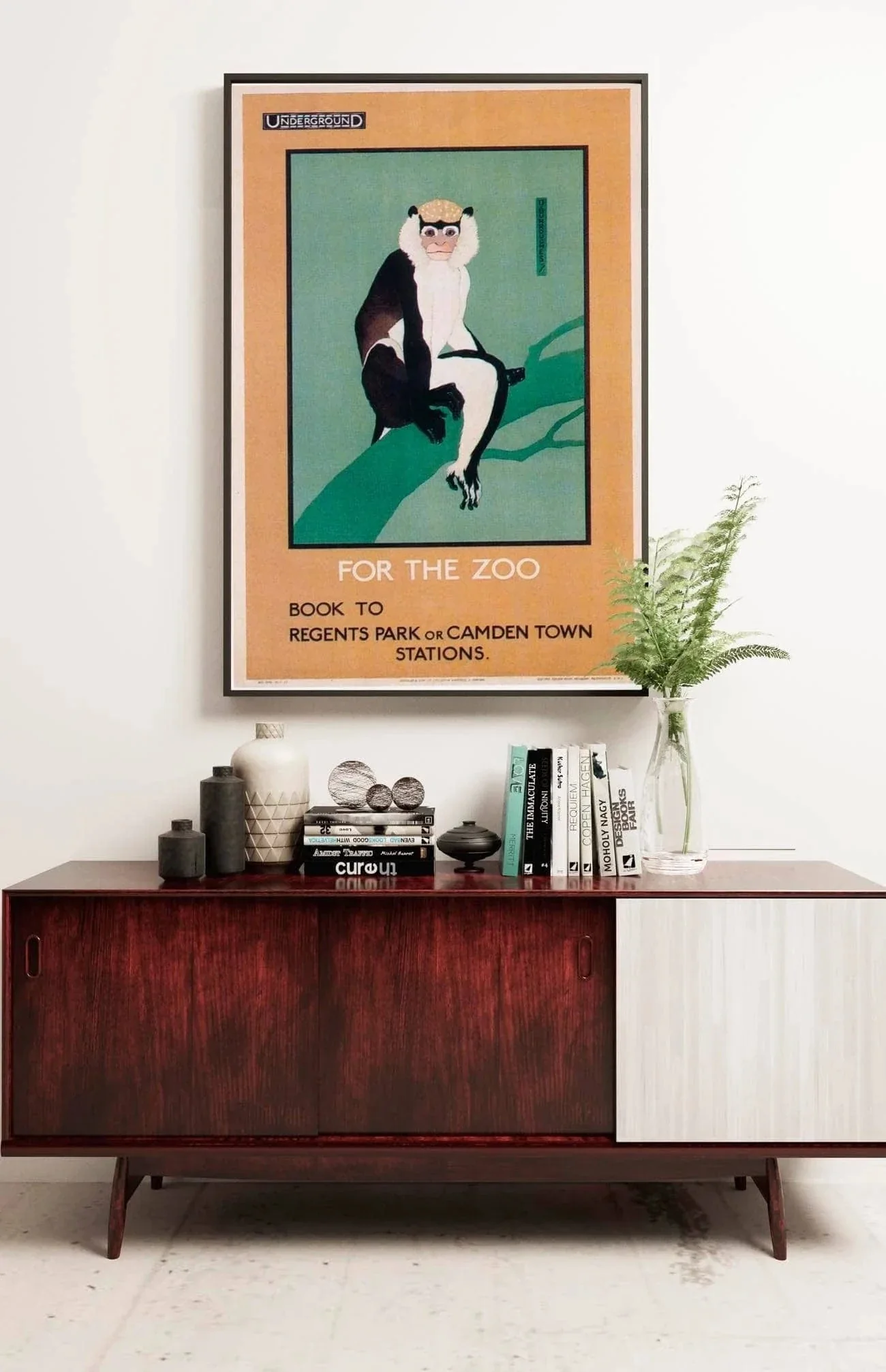 London Underground Advertising Poster Highlighting The Zoo Stop - Image 5