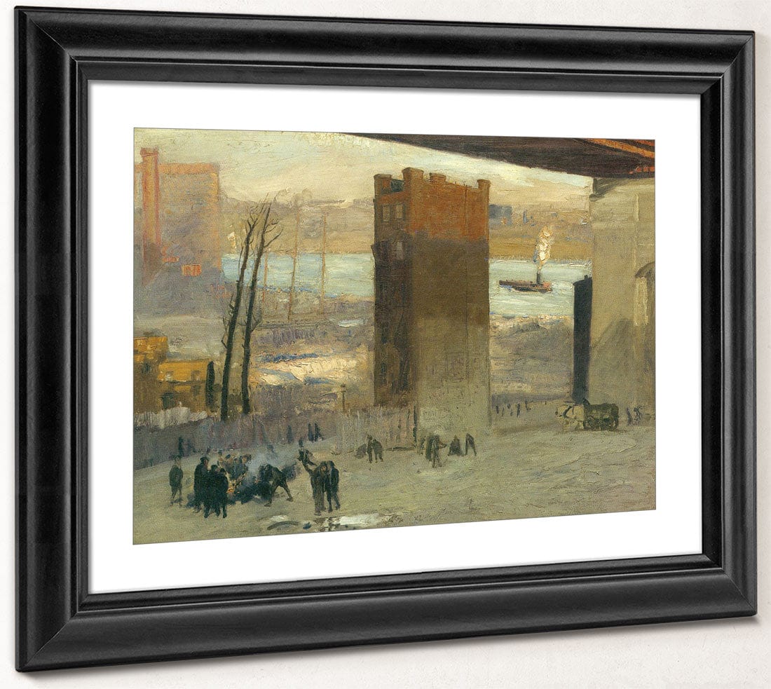 Lone Tenement 1909 By George Bellows - Image 4