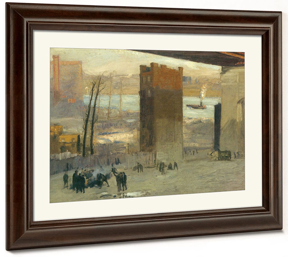 Lone Tenement 1909 By George Bellows - Image 5