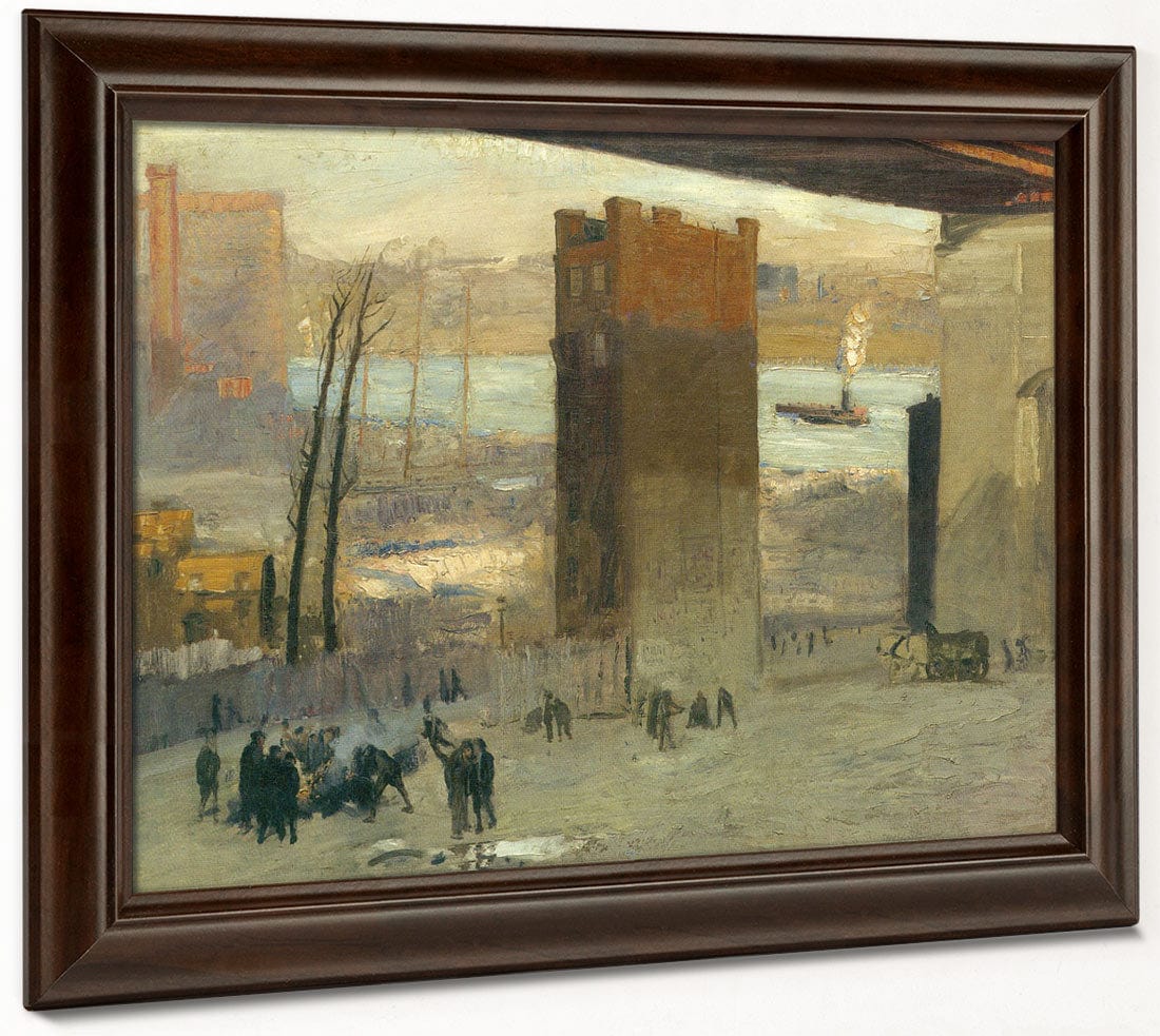 Lone Tenement 1909 By George Bellows - Image 6