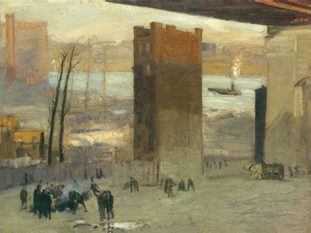 Lone Tenement 1909 By George Bellows - Image 7
